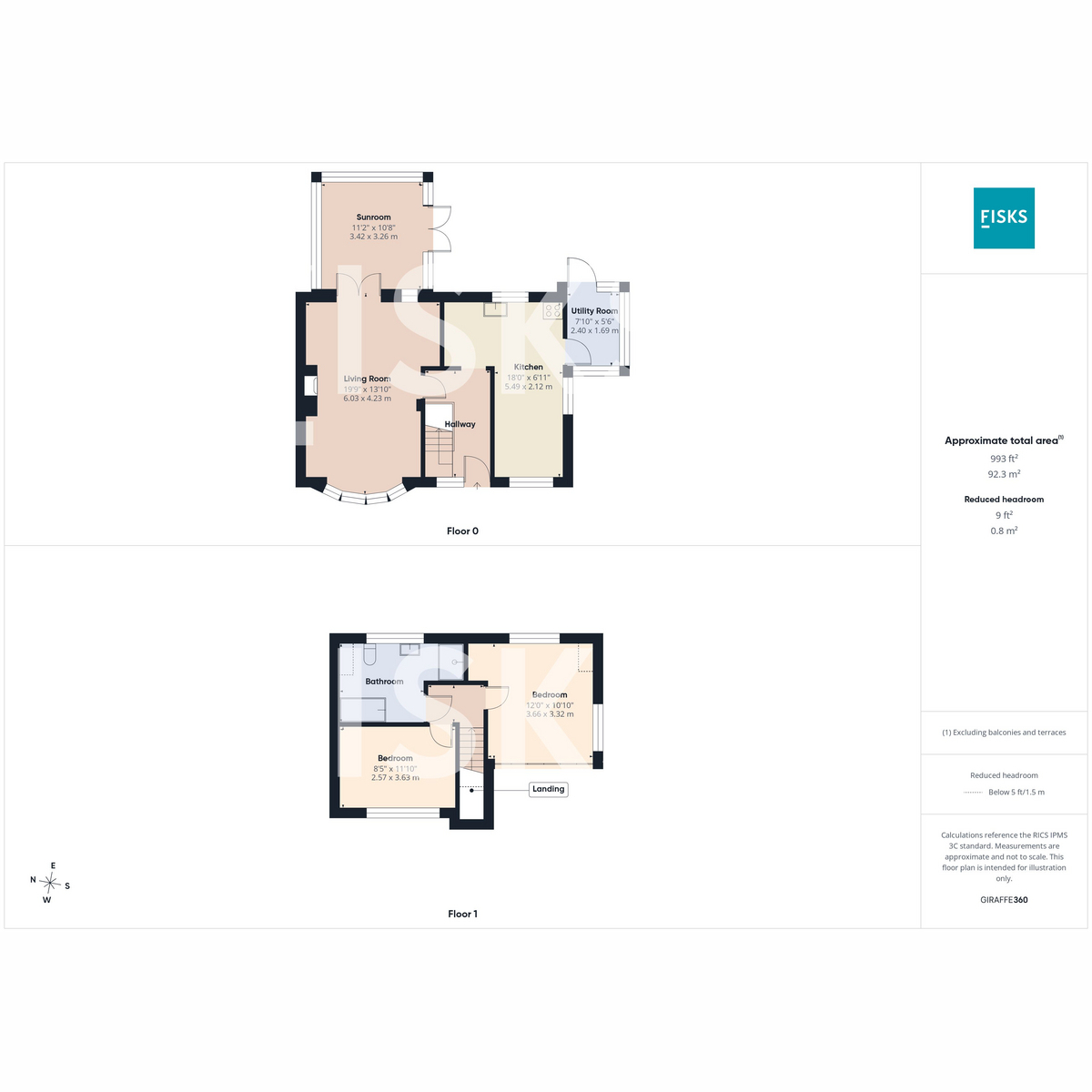 43, Romsey Road, Benfleet floorplan