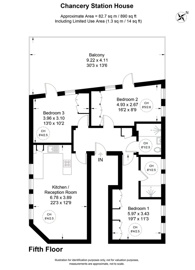 8 Chancery Station House 31-33, High Holborn, London floorplan