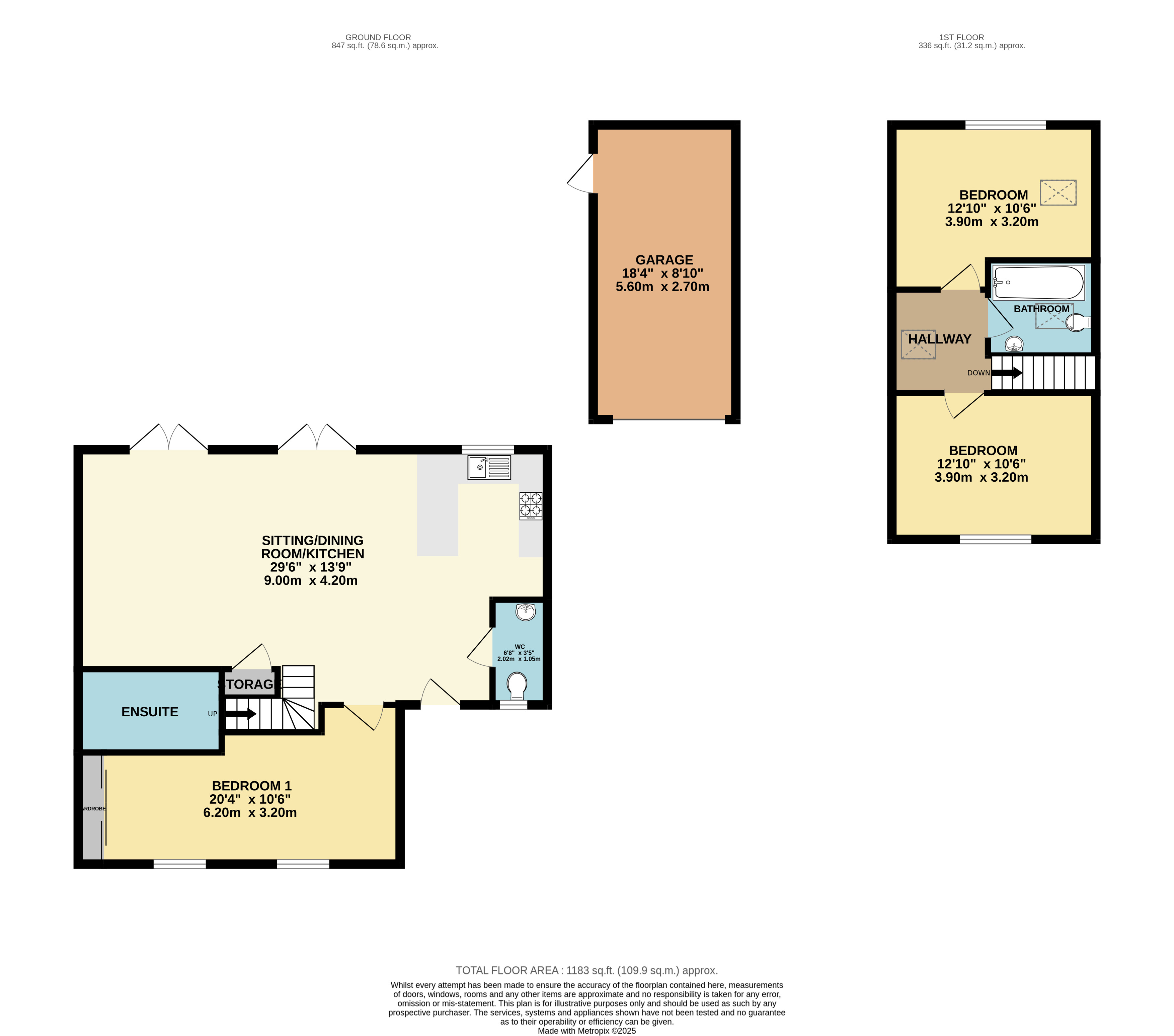 Garden House, Grantchester Place, Ipswich floorplan