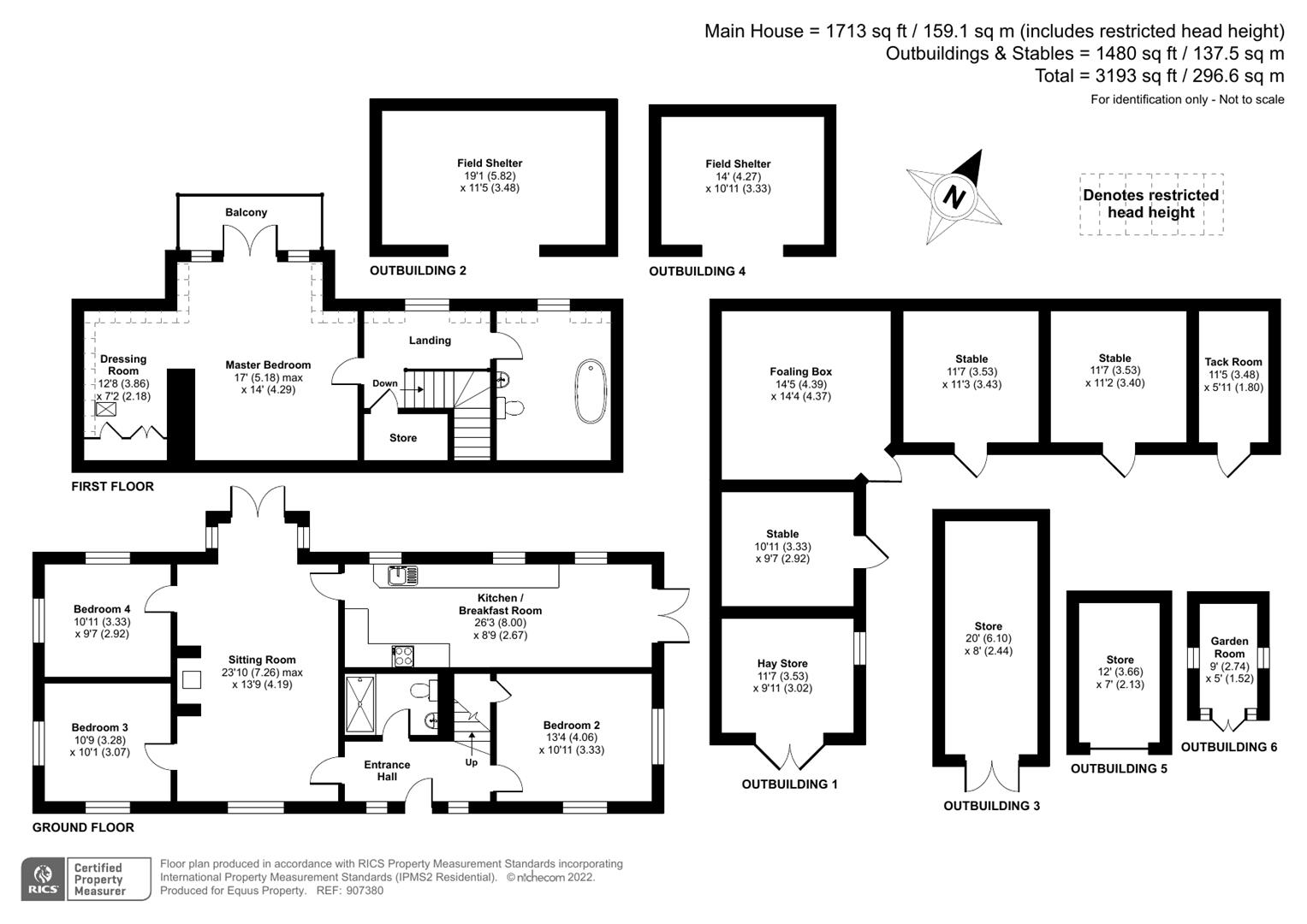 OAK TREE COTTAGE, Red Barn Lane, Ewell Minnis floorplan
