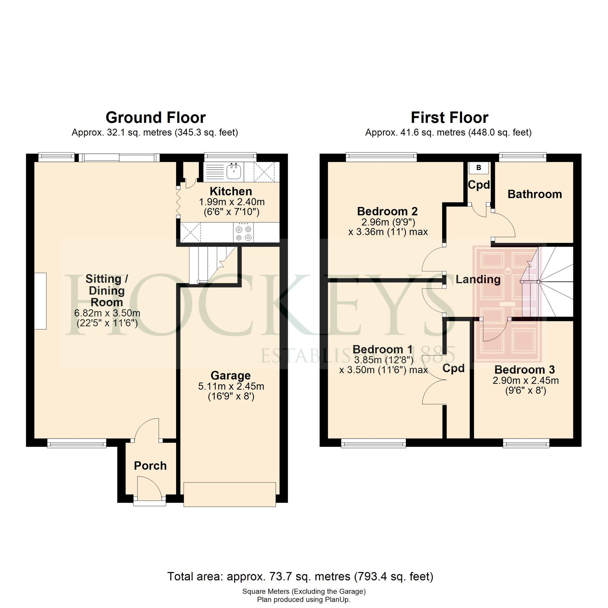 24 Marks Way, Cambridge floorplan