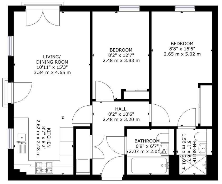1, Liberty Lane, Hull floorplan