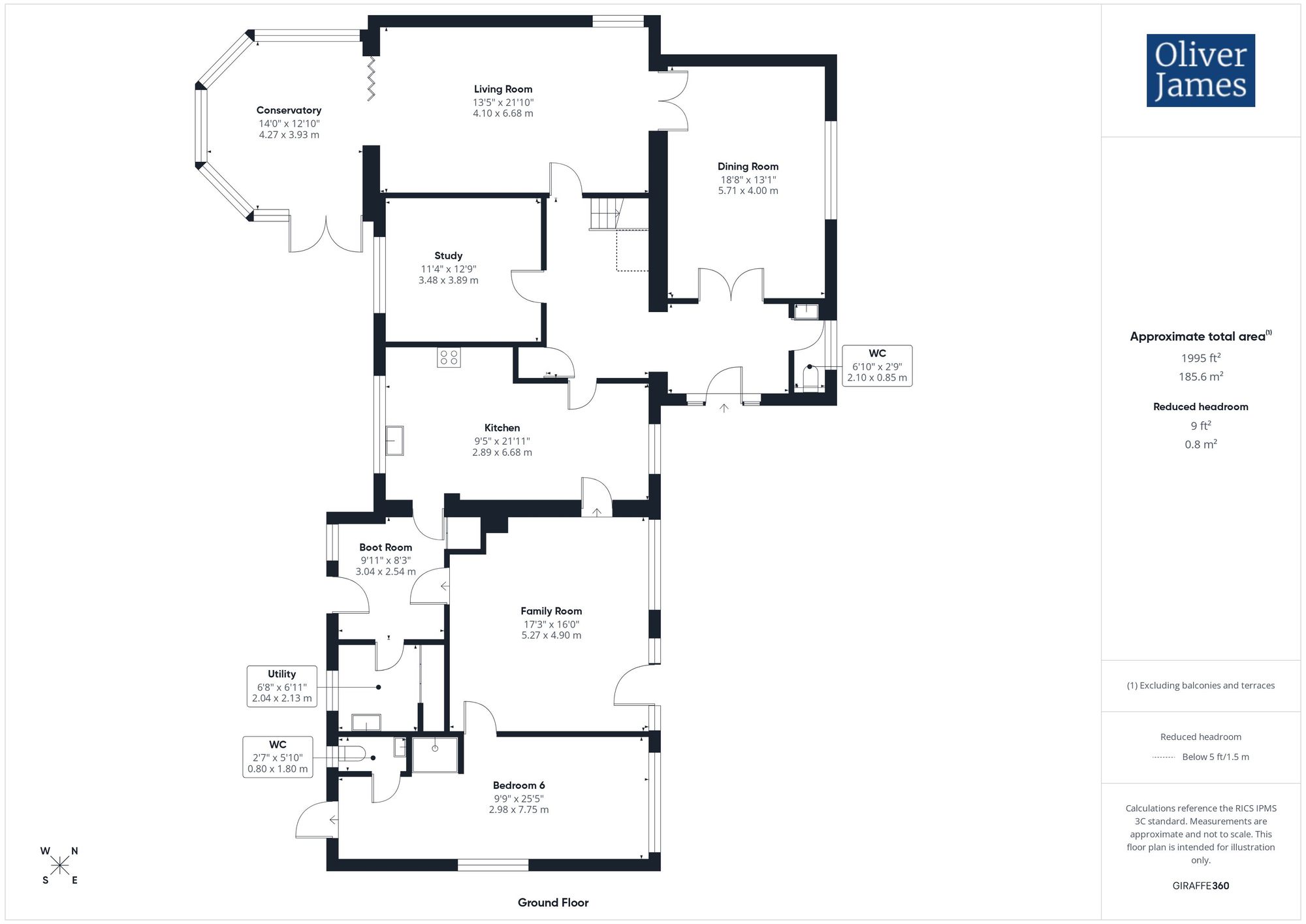 36b Church Street, Peterborough floorplan