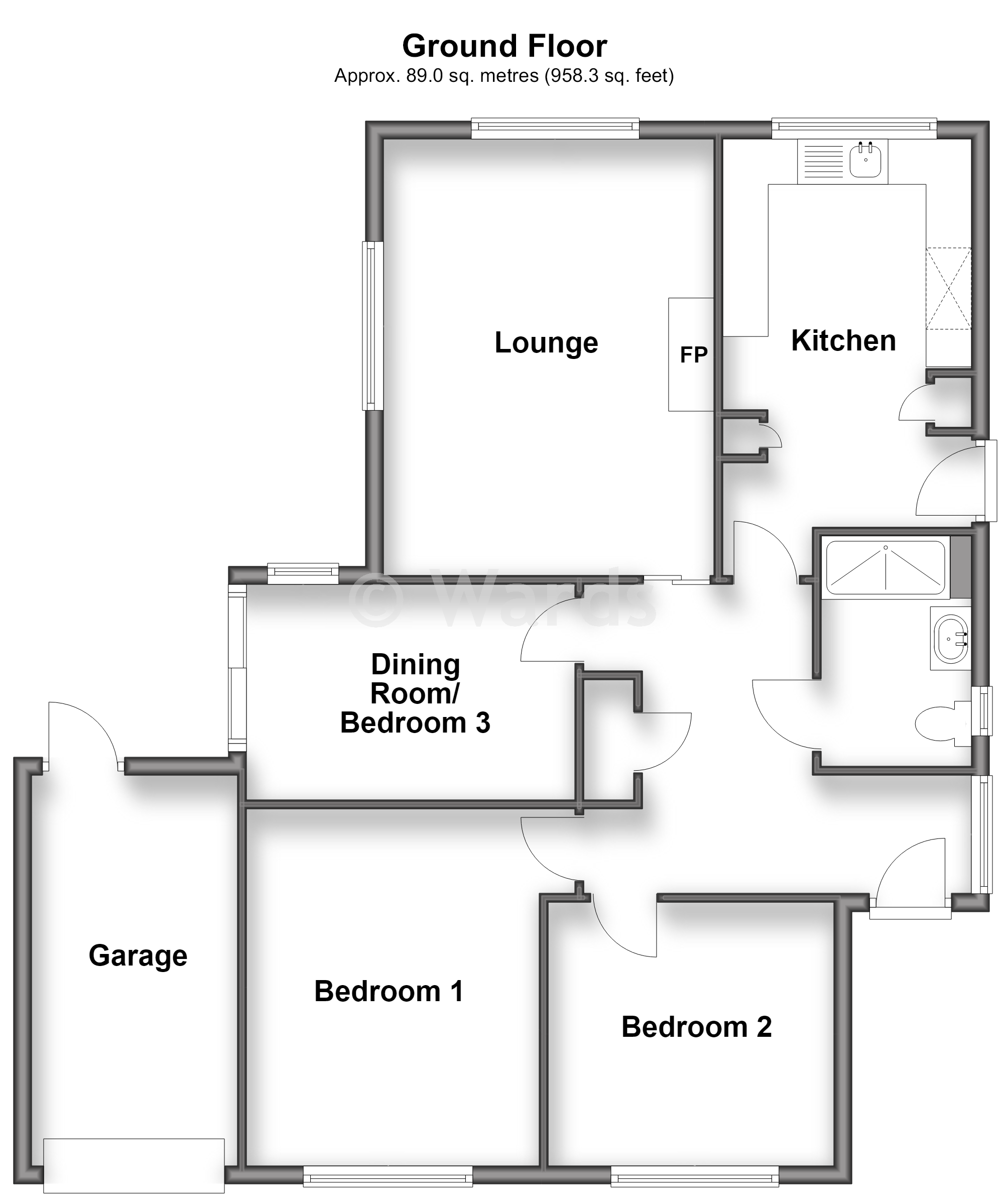 14, Deanwood Road, Dover floorplan