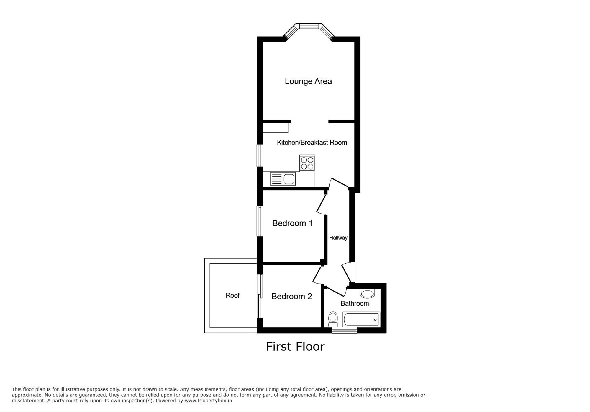Flat, 67-69 Whitecross Road, Weston-Super-Mare floorplan