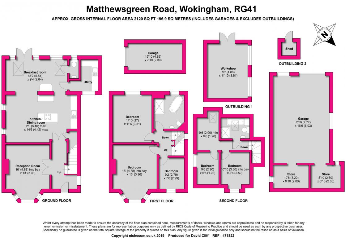 5 Bedrooms Detached house for sale in Matthewsgreen Road, Wokingham RG41