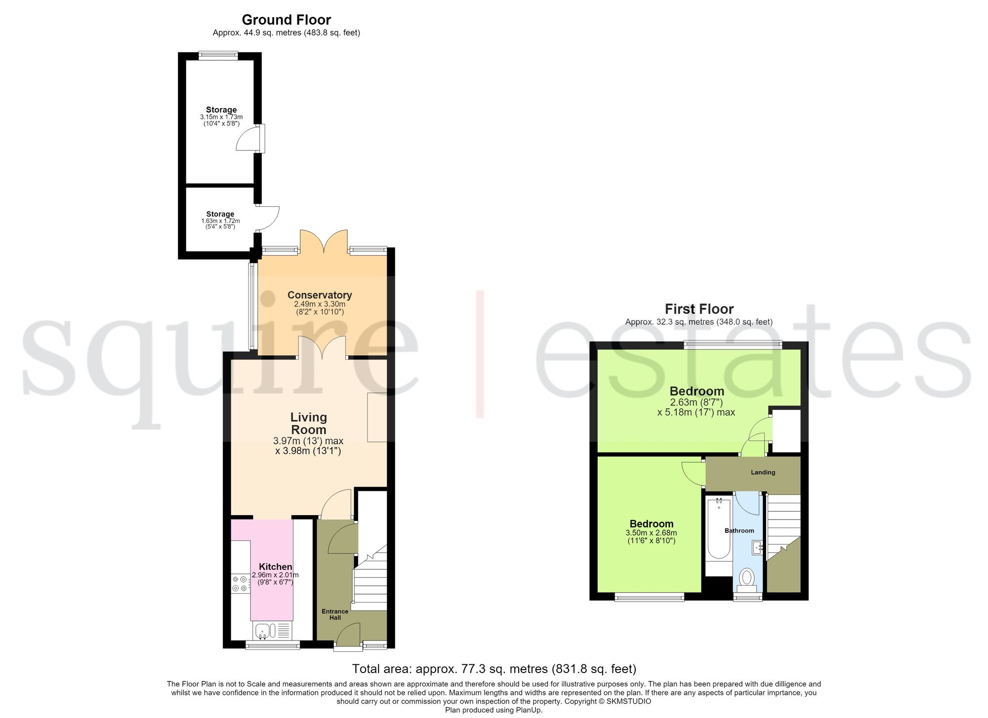 117 Fennycroft Road, Hemel Hempstead floorplan