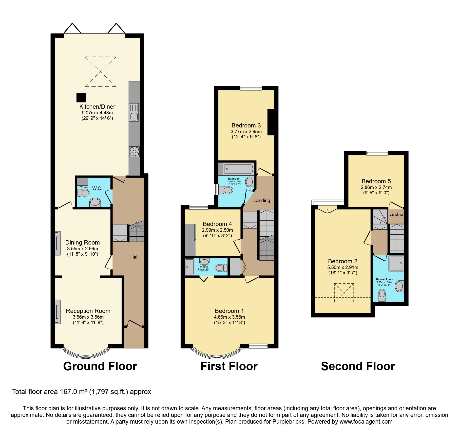 Haverhill Road, Balham SW12, 5 bedroom terraced house for sale