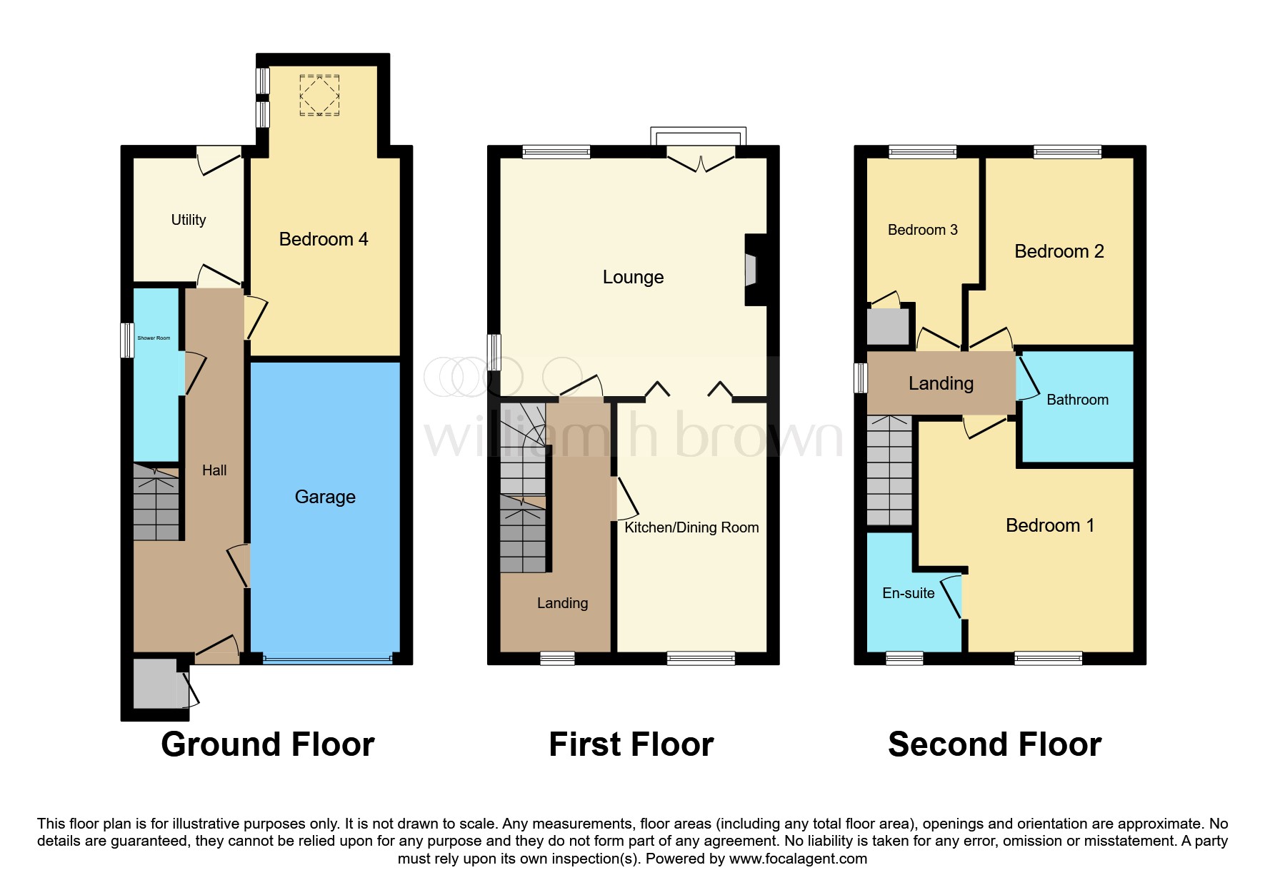 6, Stonecrop Drive, Castleford floorplan