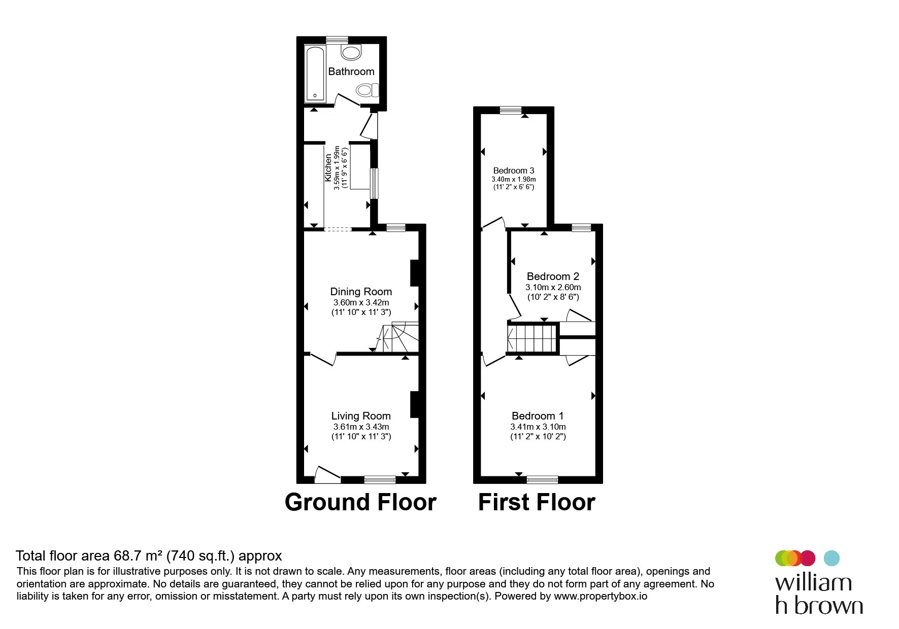 24, Victor Road, Colchester floorplan