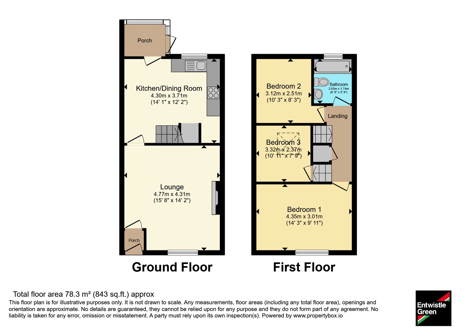 19, Ash Grove, Greater Manchester floorplan