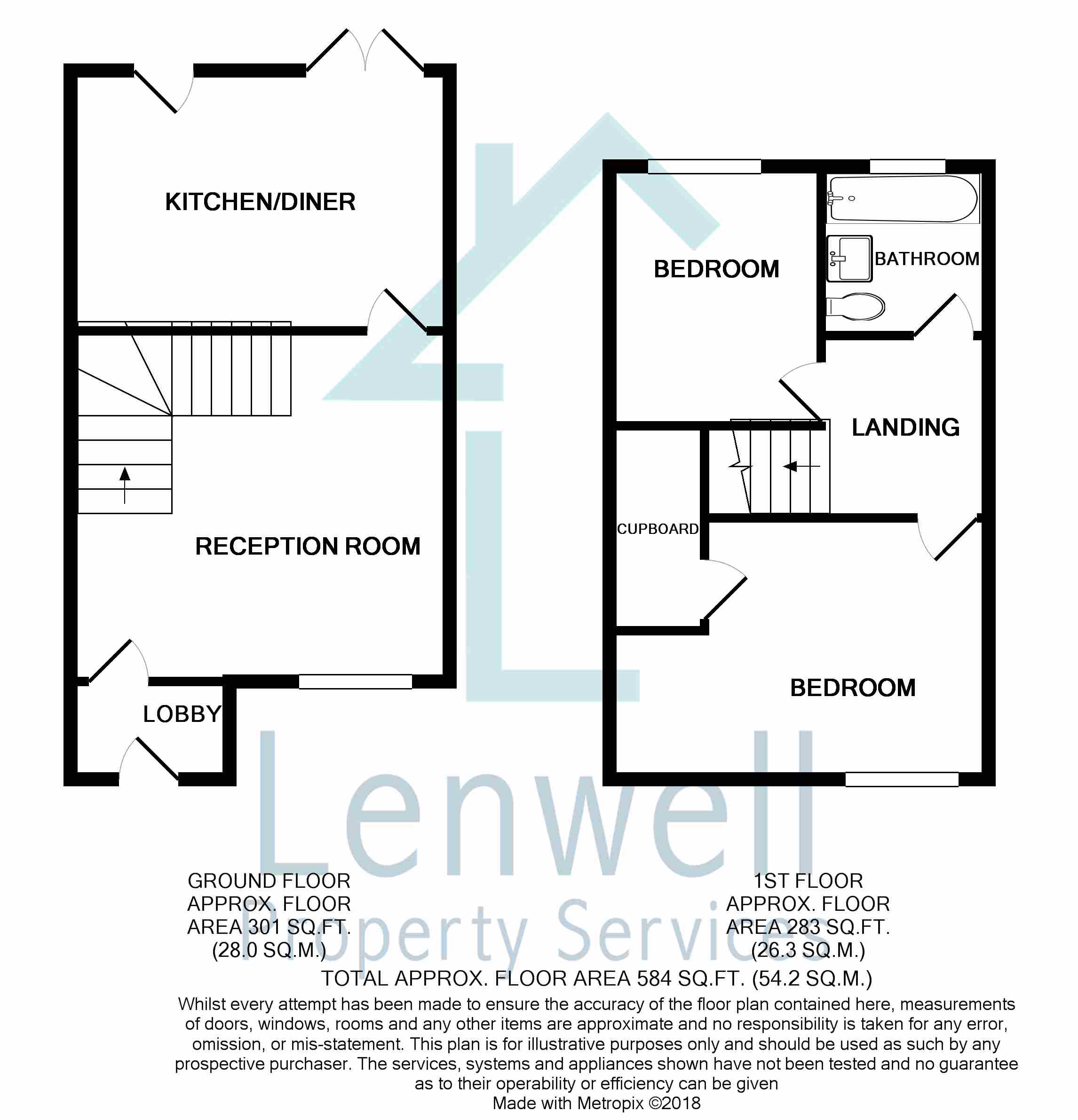 38, Claverley Green, Bedfordshire floorplan