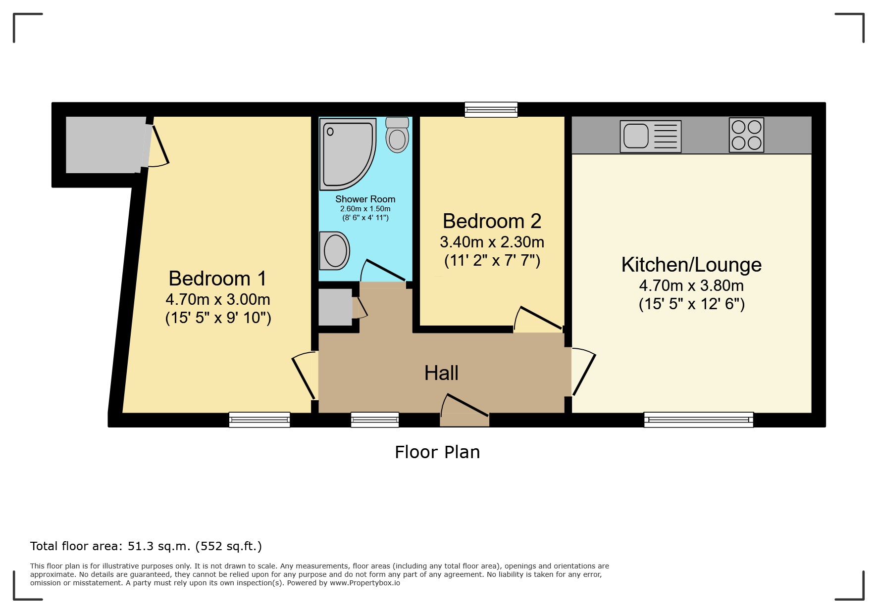 5, South Union Street, Cupar floorplan