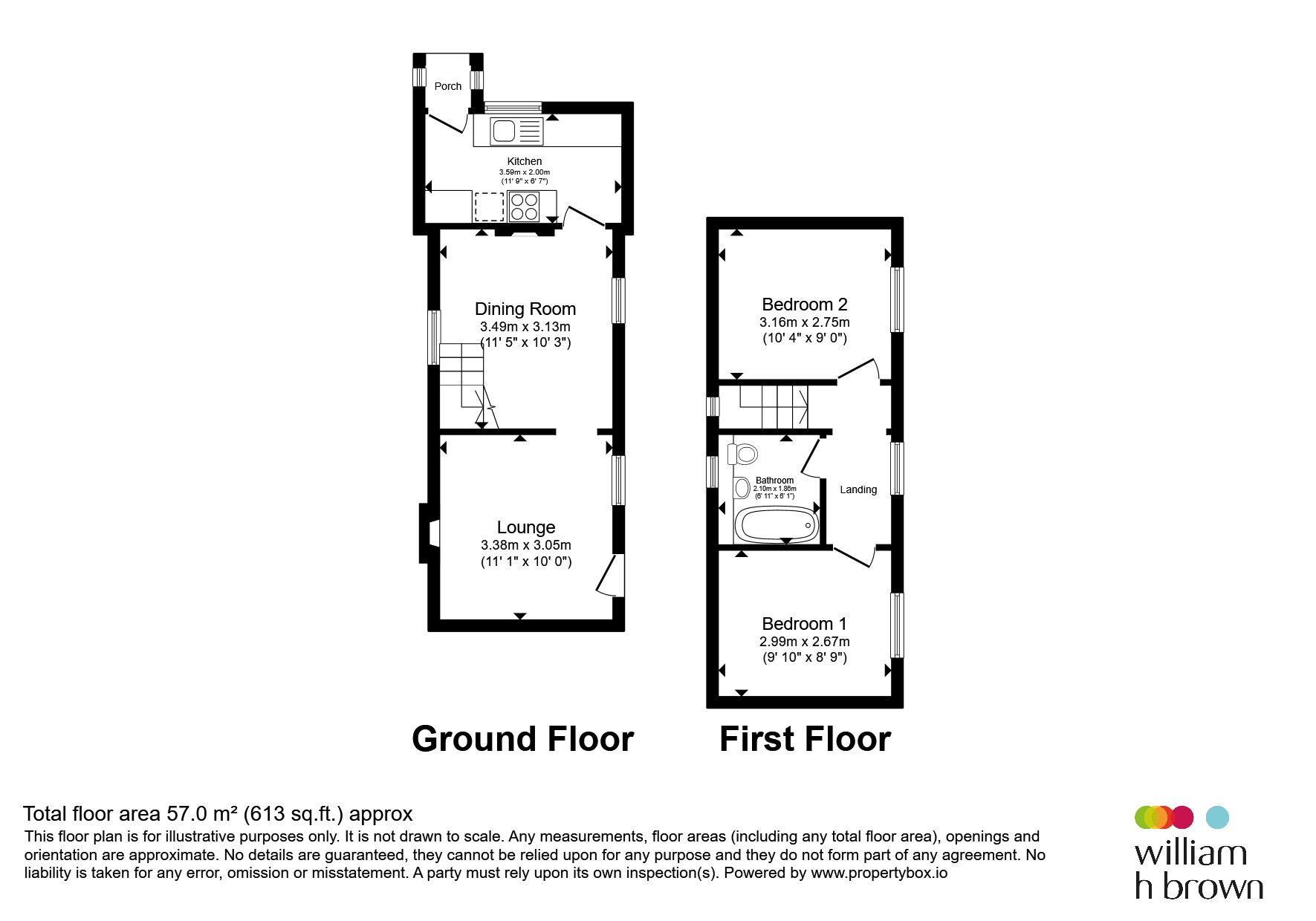 3, Mill Street, Holt floorplan