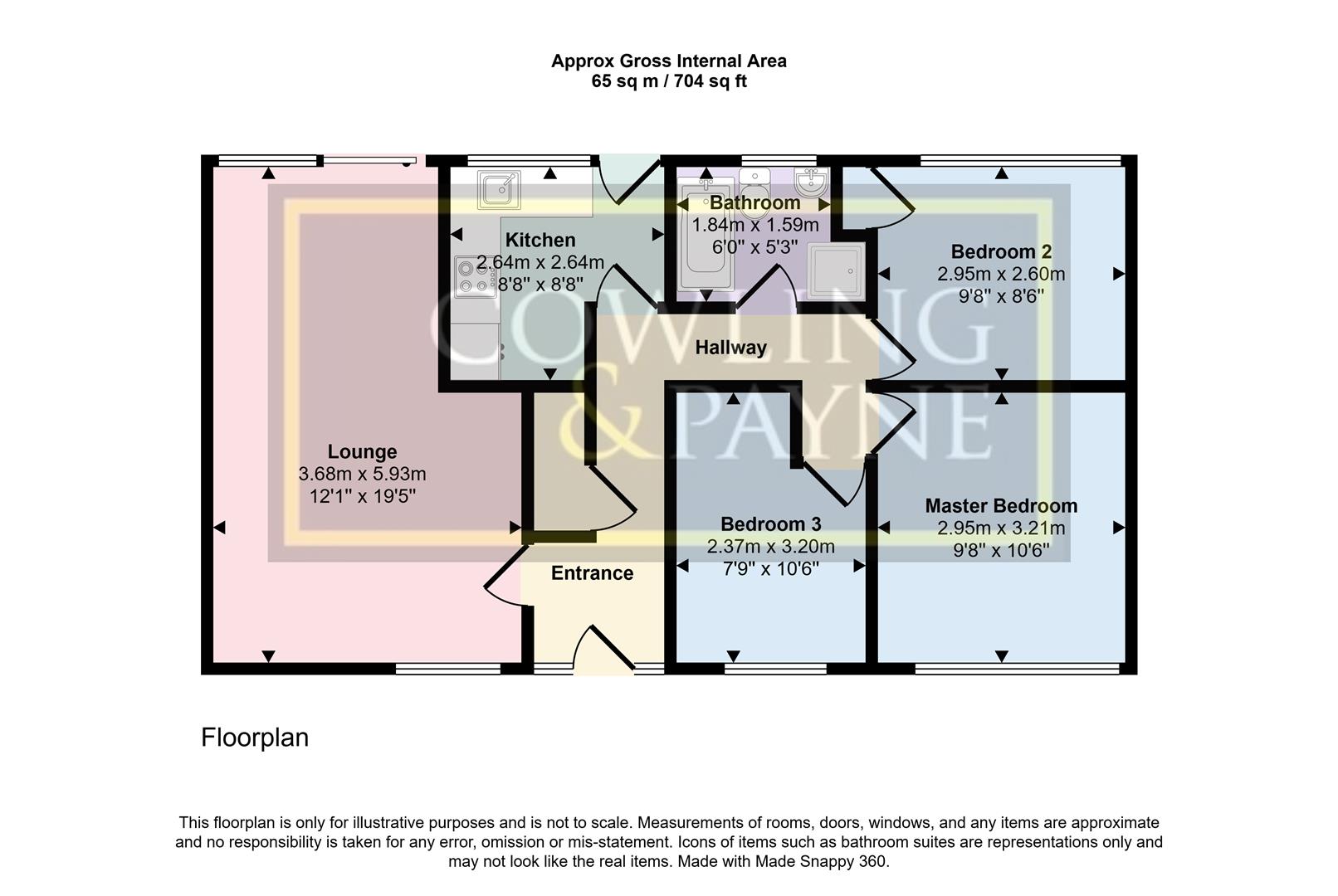 Beauchamps Drive, Wickford floorplan