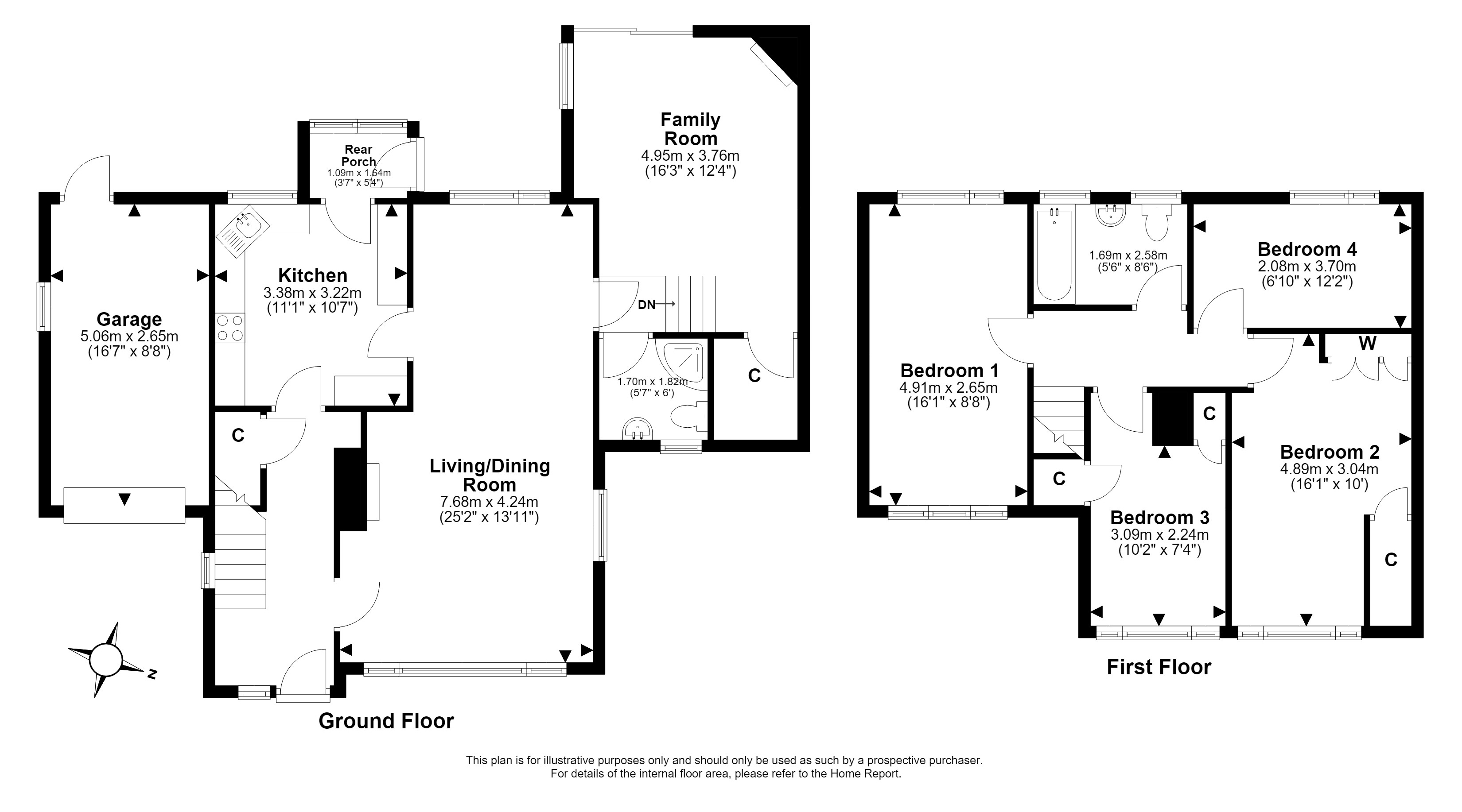 Caiystane Terrace, Fairmilehead, Edinburgh floorplan