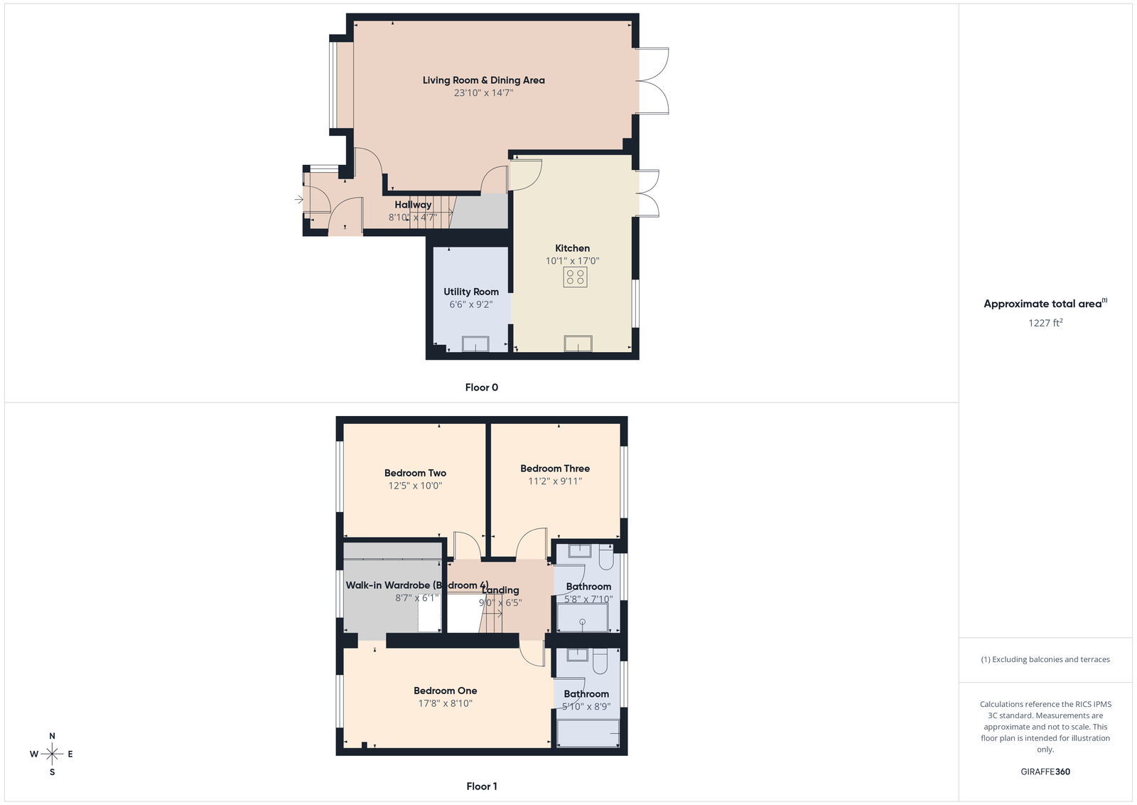 21, Parklands, Skelmersdale floorplan