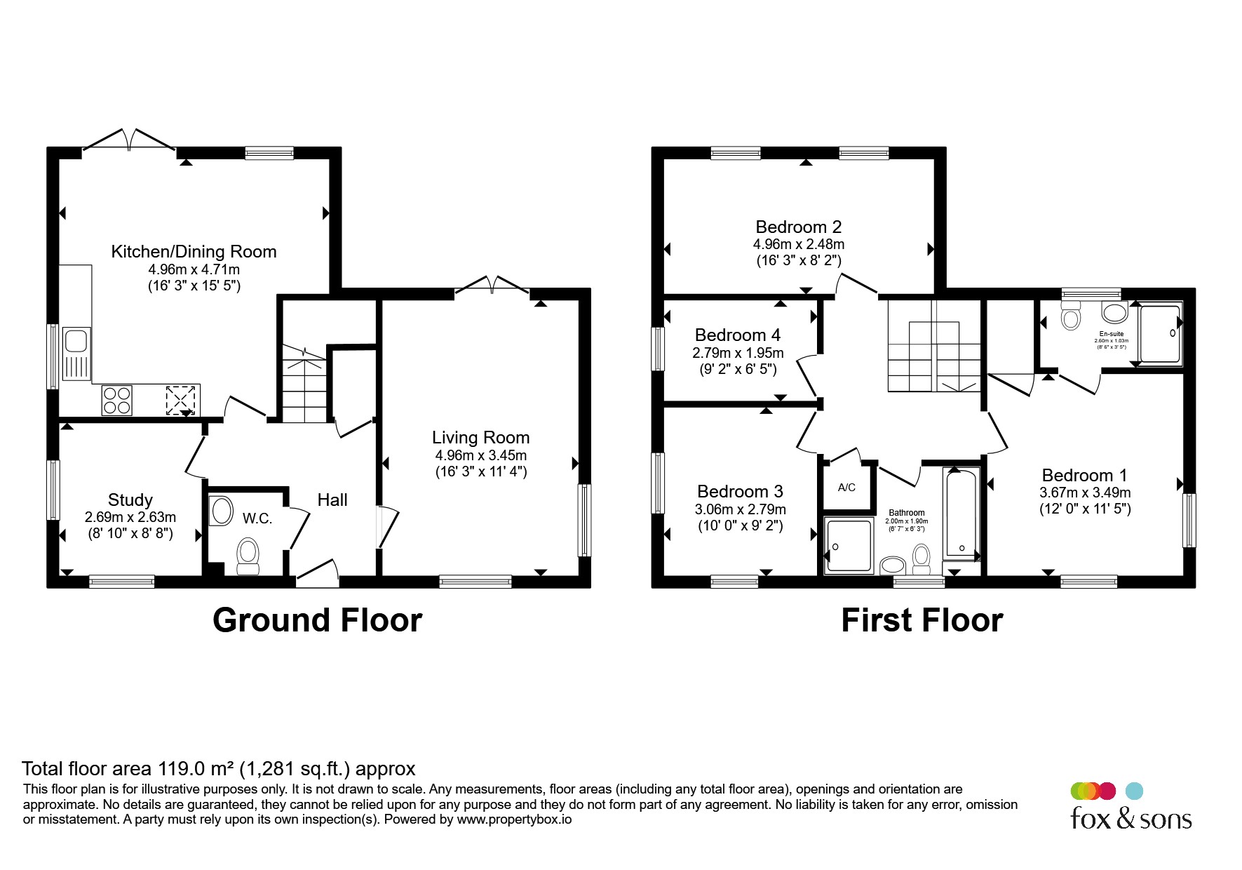45, Hellyar Rise, Southampton floorplan