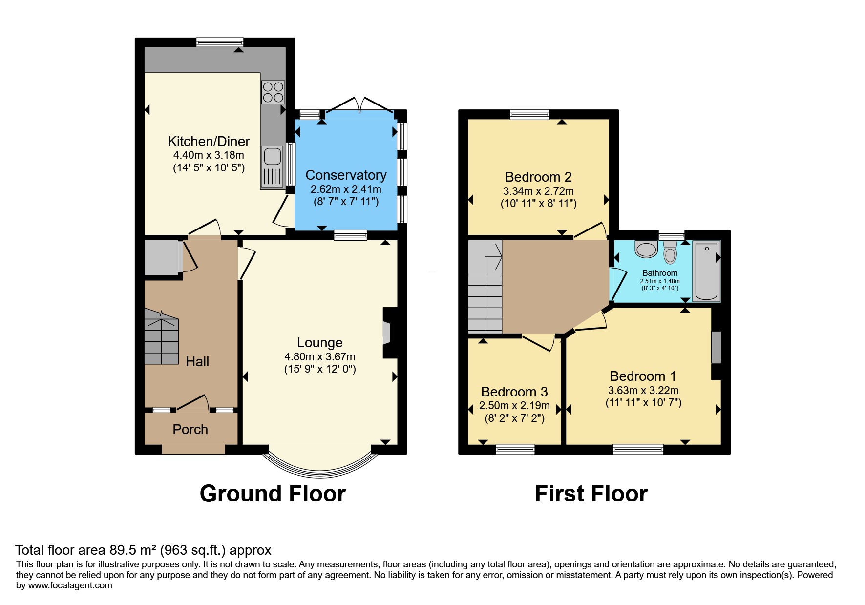South Avenue, Derby floorplan