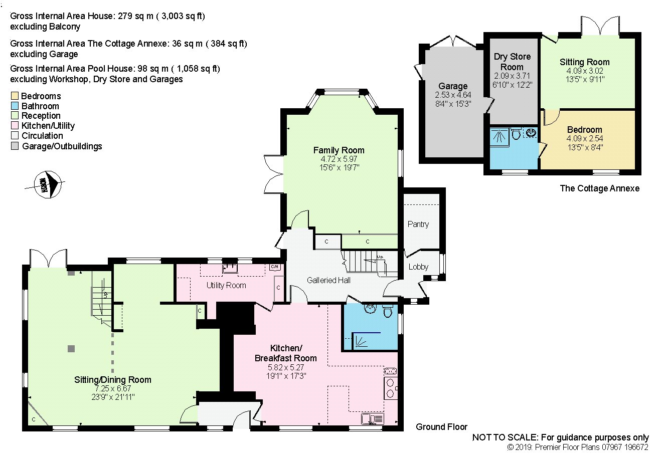 5 Bedrooms Detached house for sale in The Green, Hilton, Huntingdon, Cambridgeshire PE28