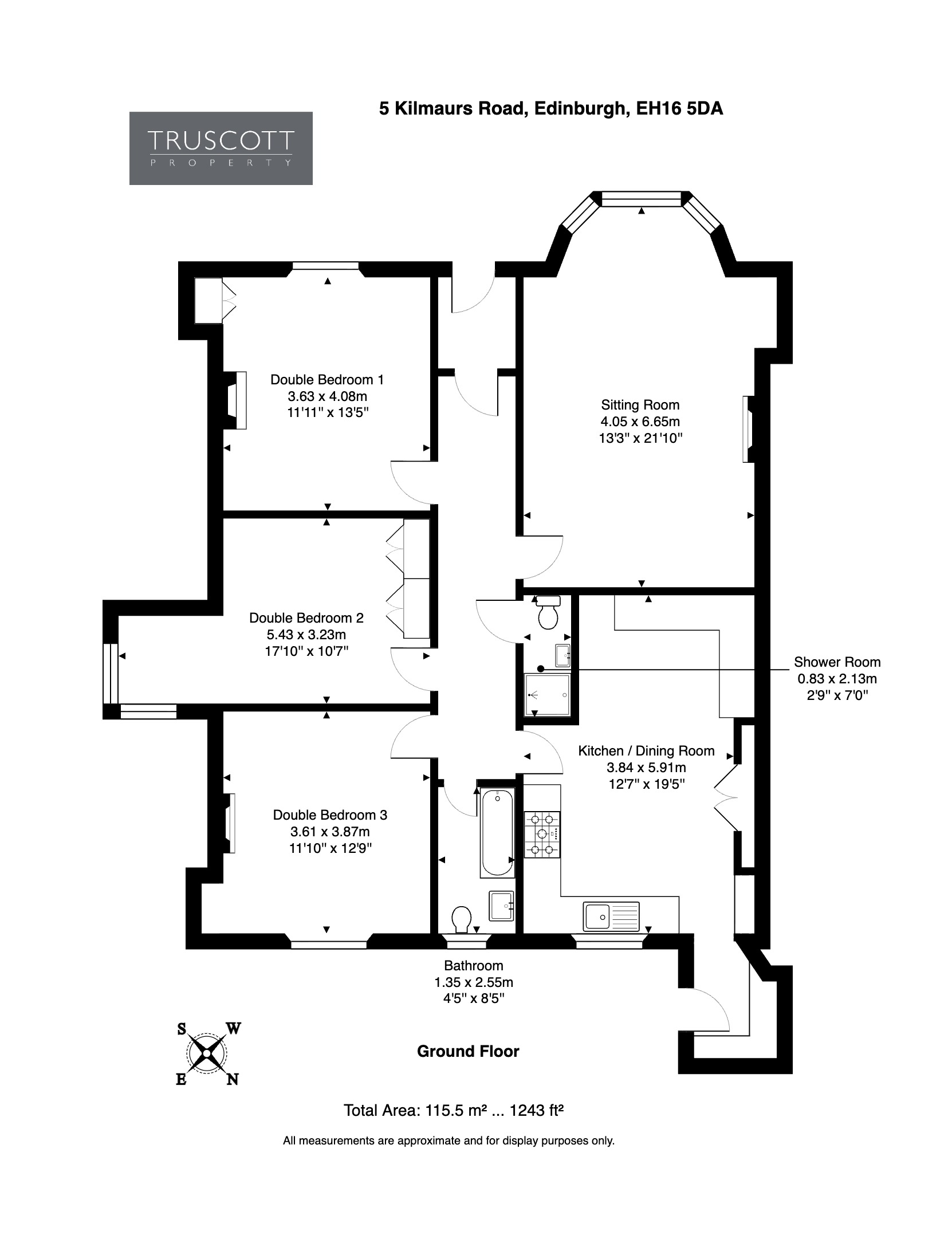 5, Kilmaurs Road, EDINBURGH floorplan