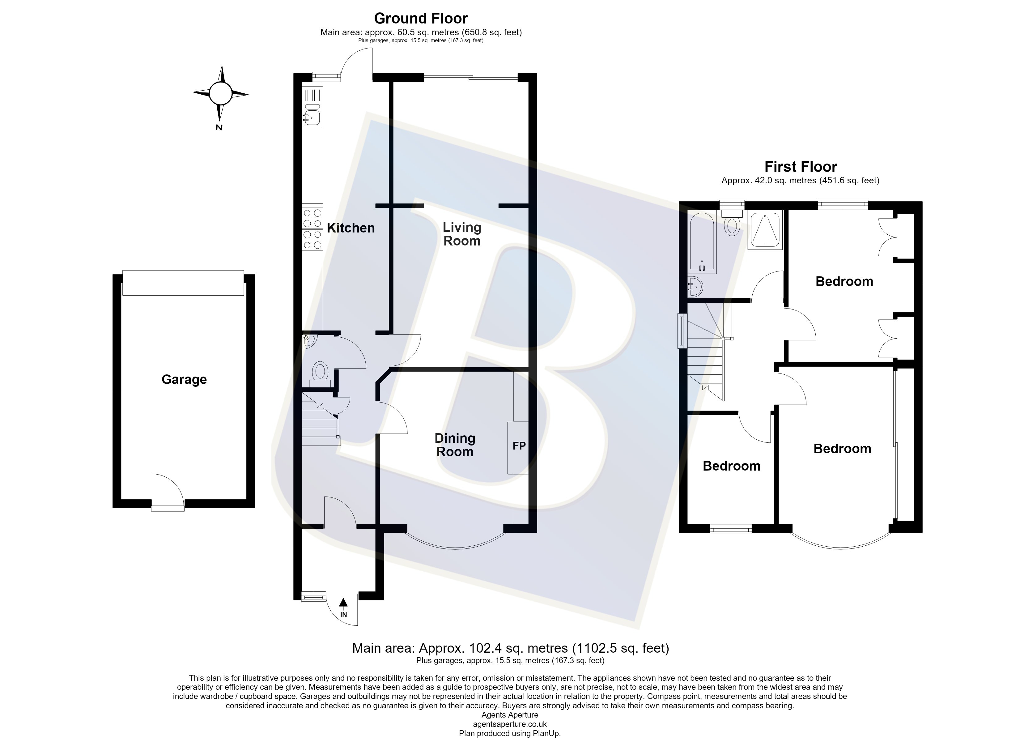 7, Burnway, Hornchurch floorplan