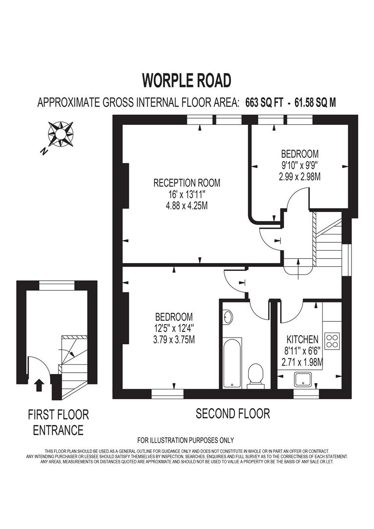 Worple Road, Raynes Park floorplan