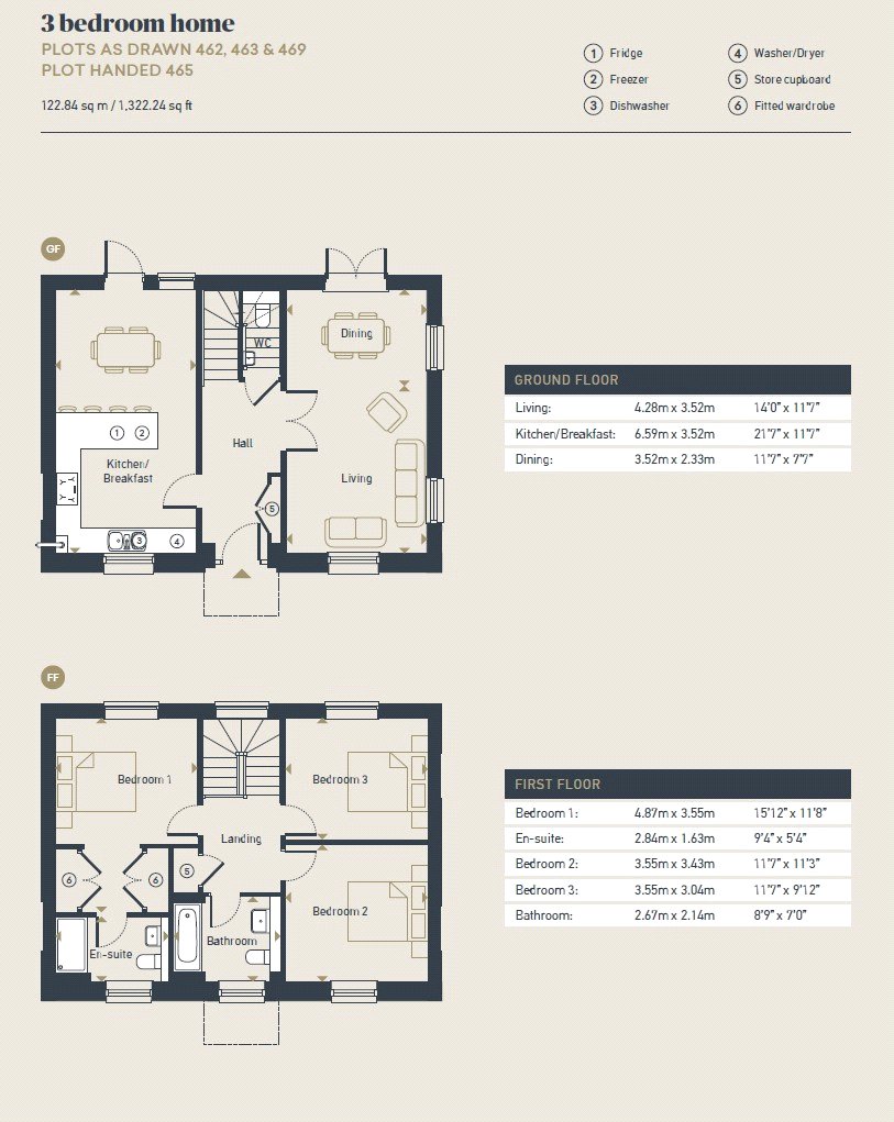 469, Halstock Place, Poundbury floorplan