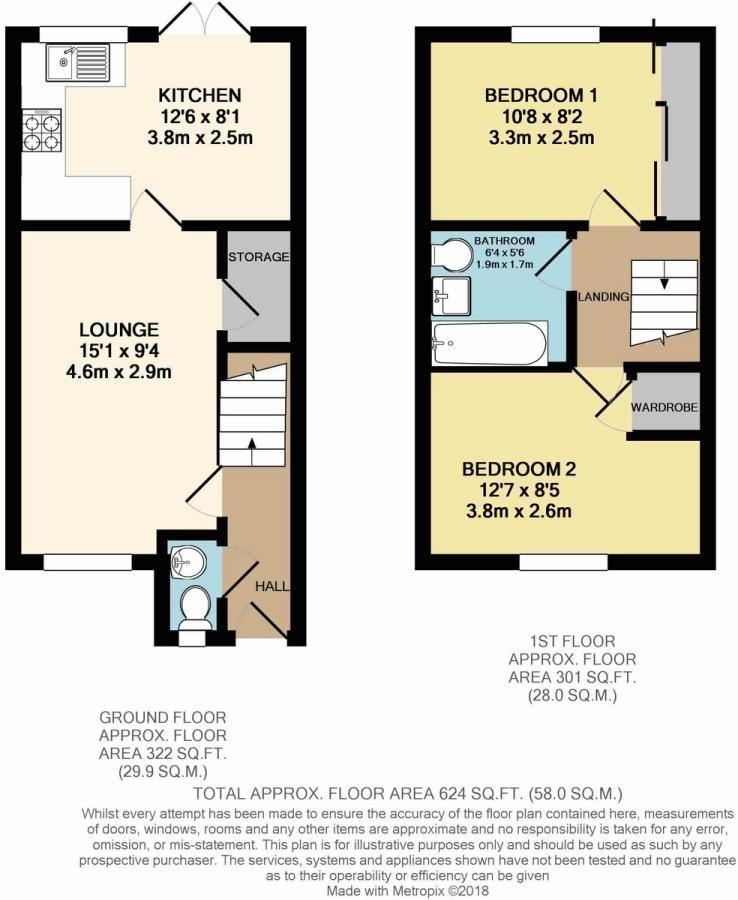 10, Mitchinson Walk, Coventry floorplan