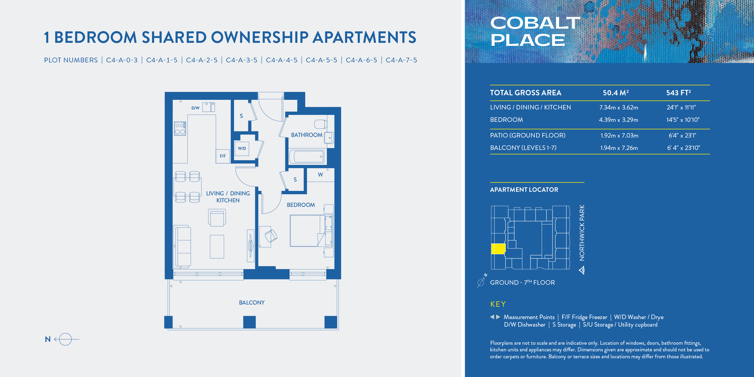 The Fairway, Harrow floorplan