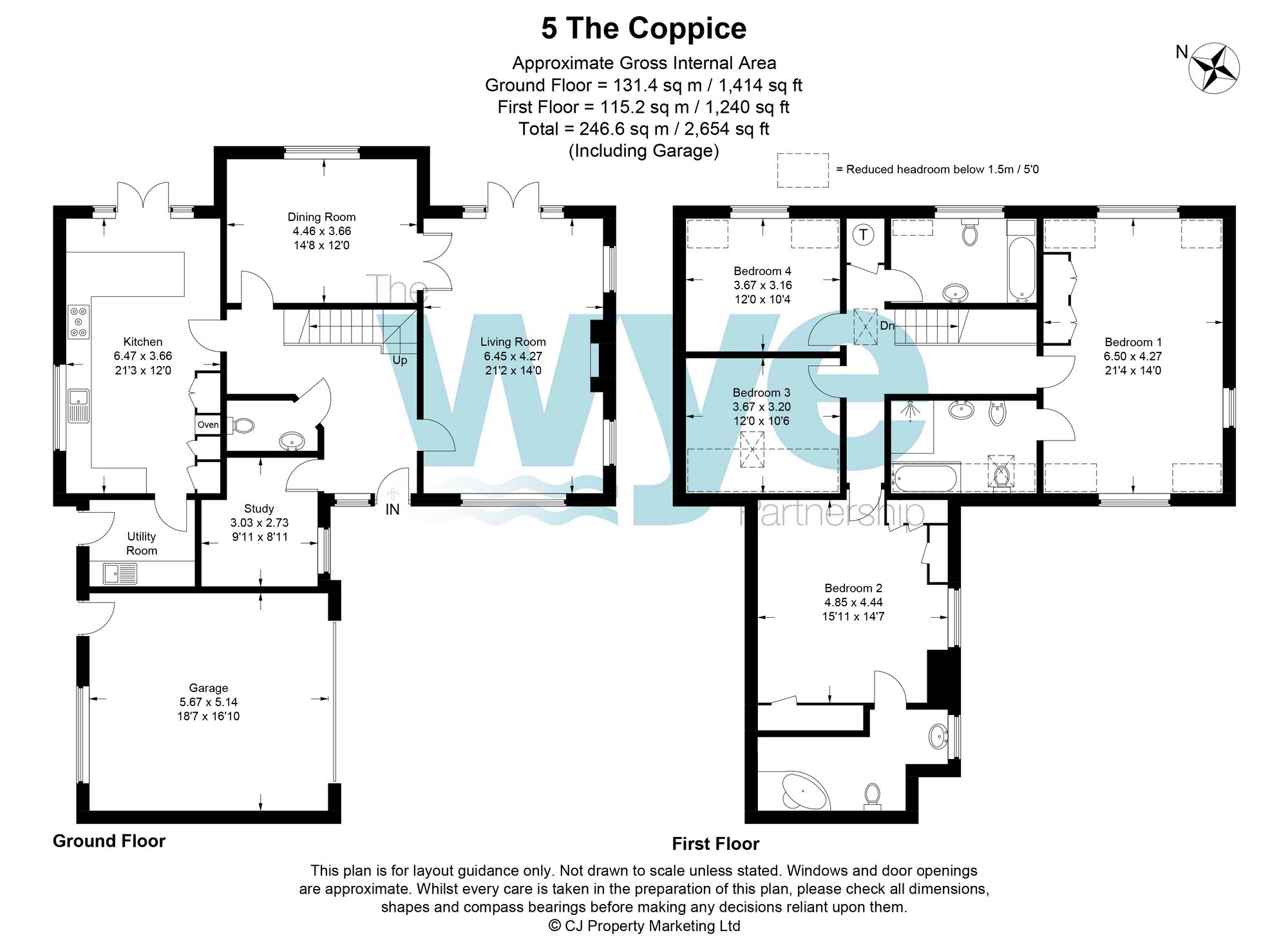 5 The Coppice, High Wycombe floorplan