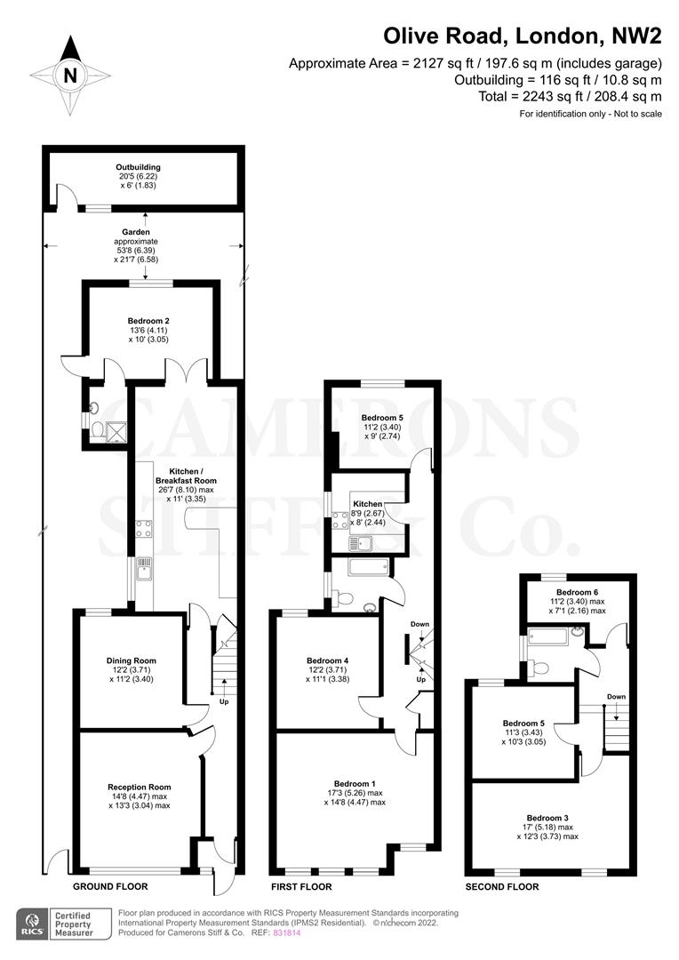 Olive Road, London NW2, 6 bedroom terraced house for sale 64341886 PrimeLocation