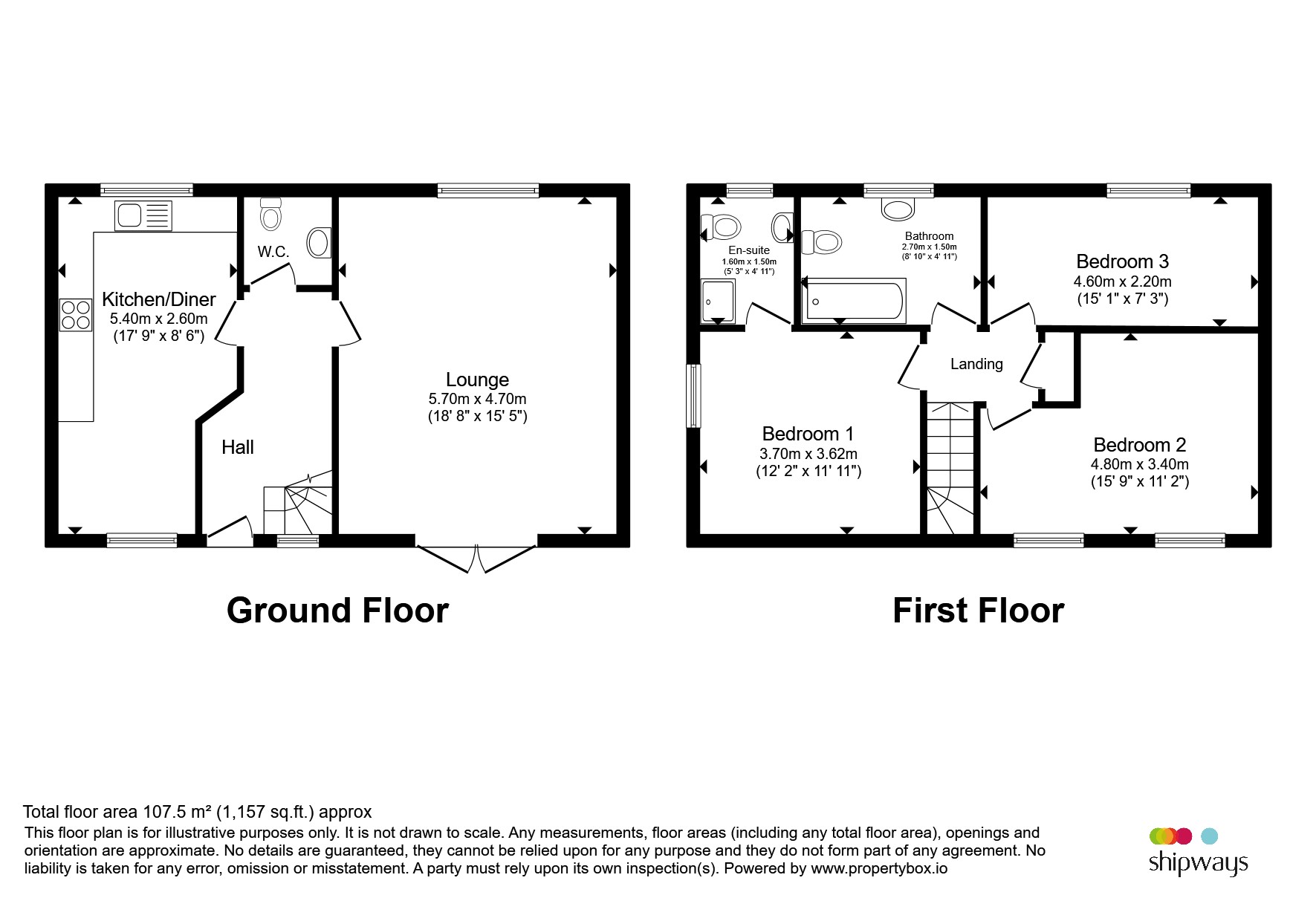 1, Old Hall Court, Pinfold Lane, Walsall floorplan