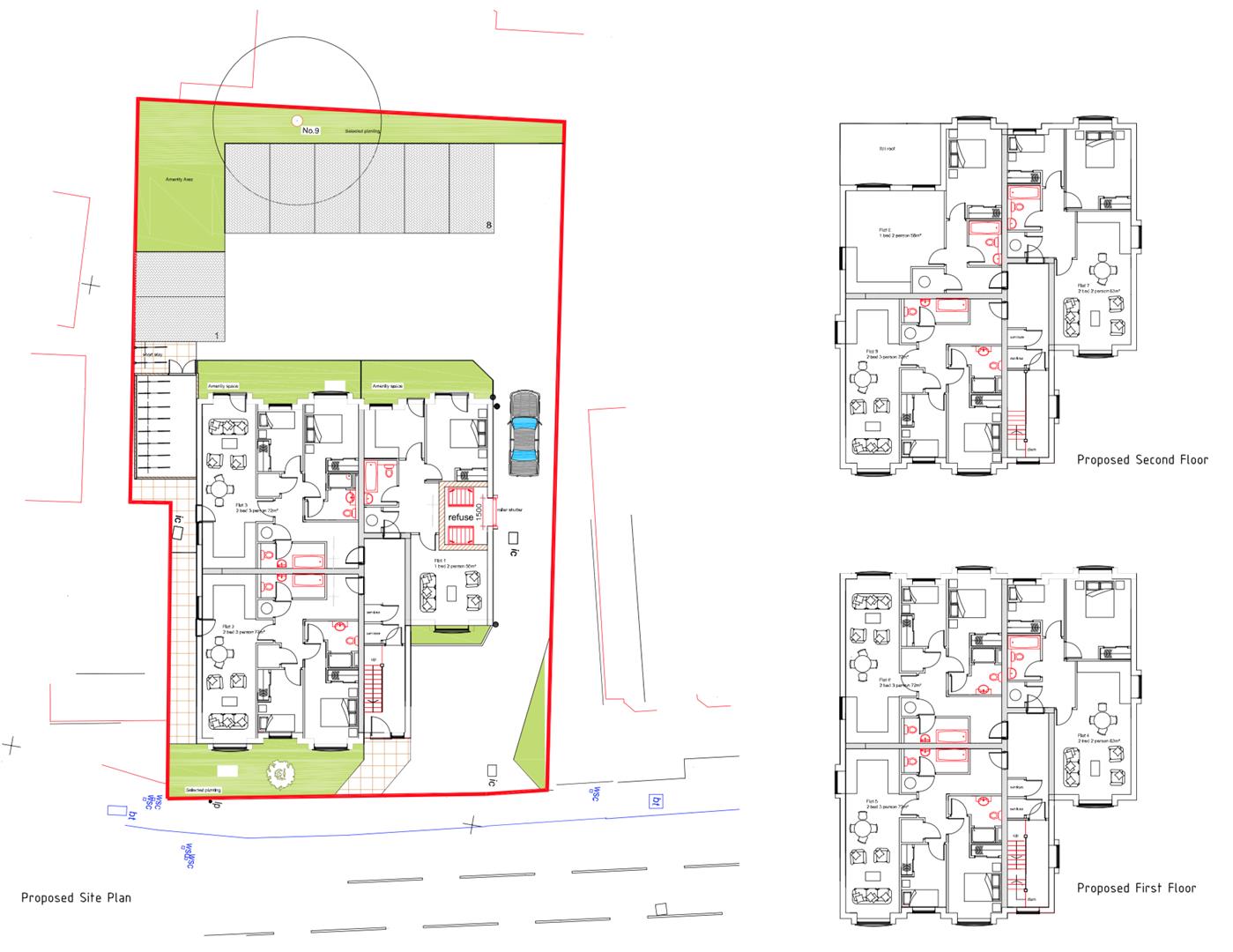 Apartment 3, 170, Milton Road, Southsea floorplan
