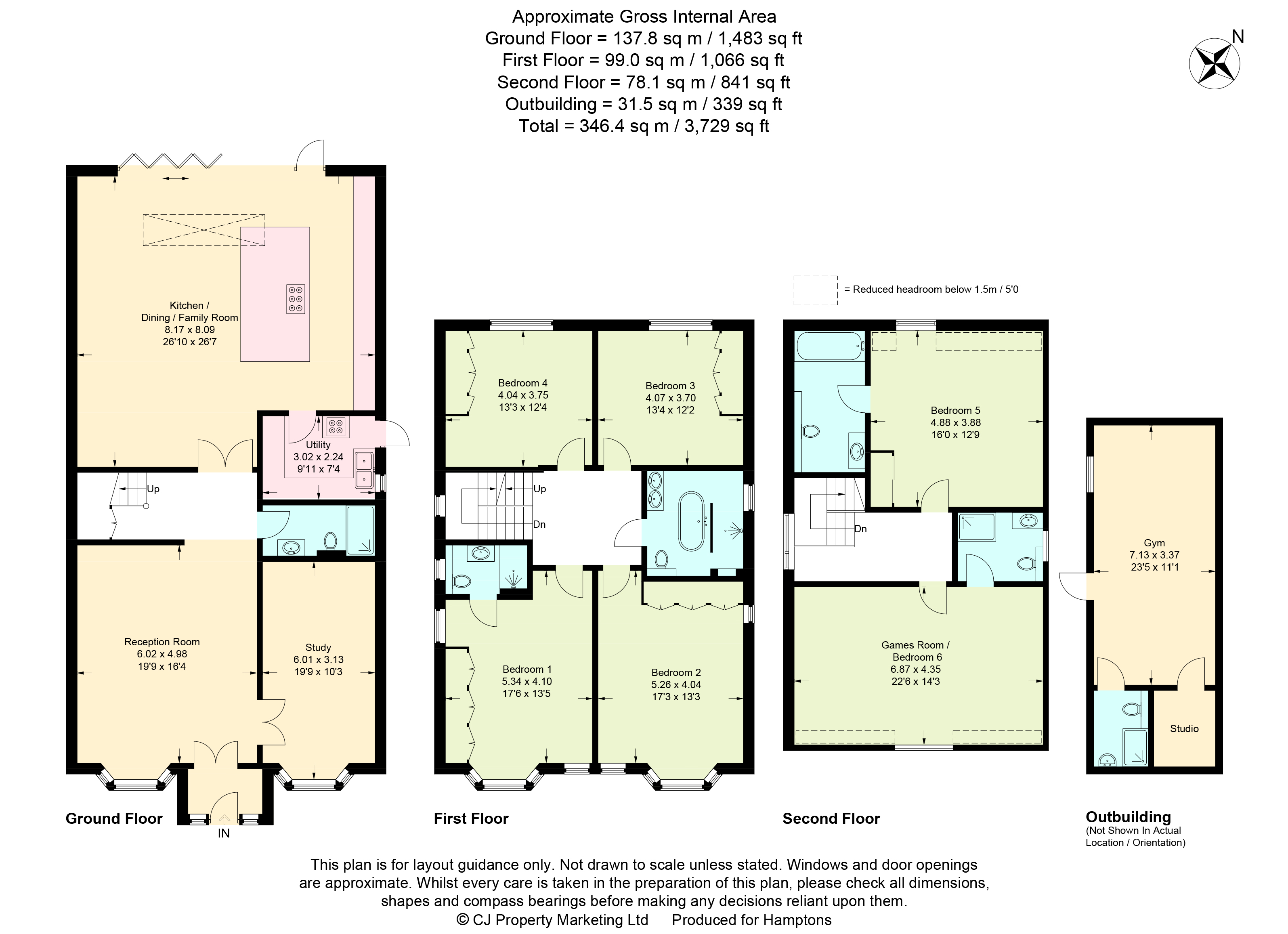 20, Gaviots Way, Gerrards Cross floorplan