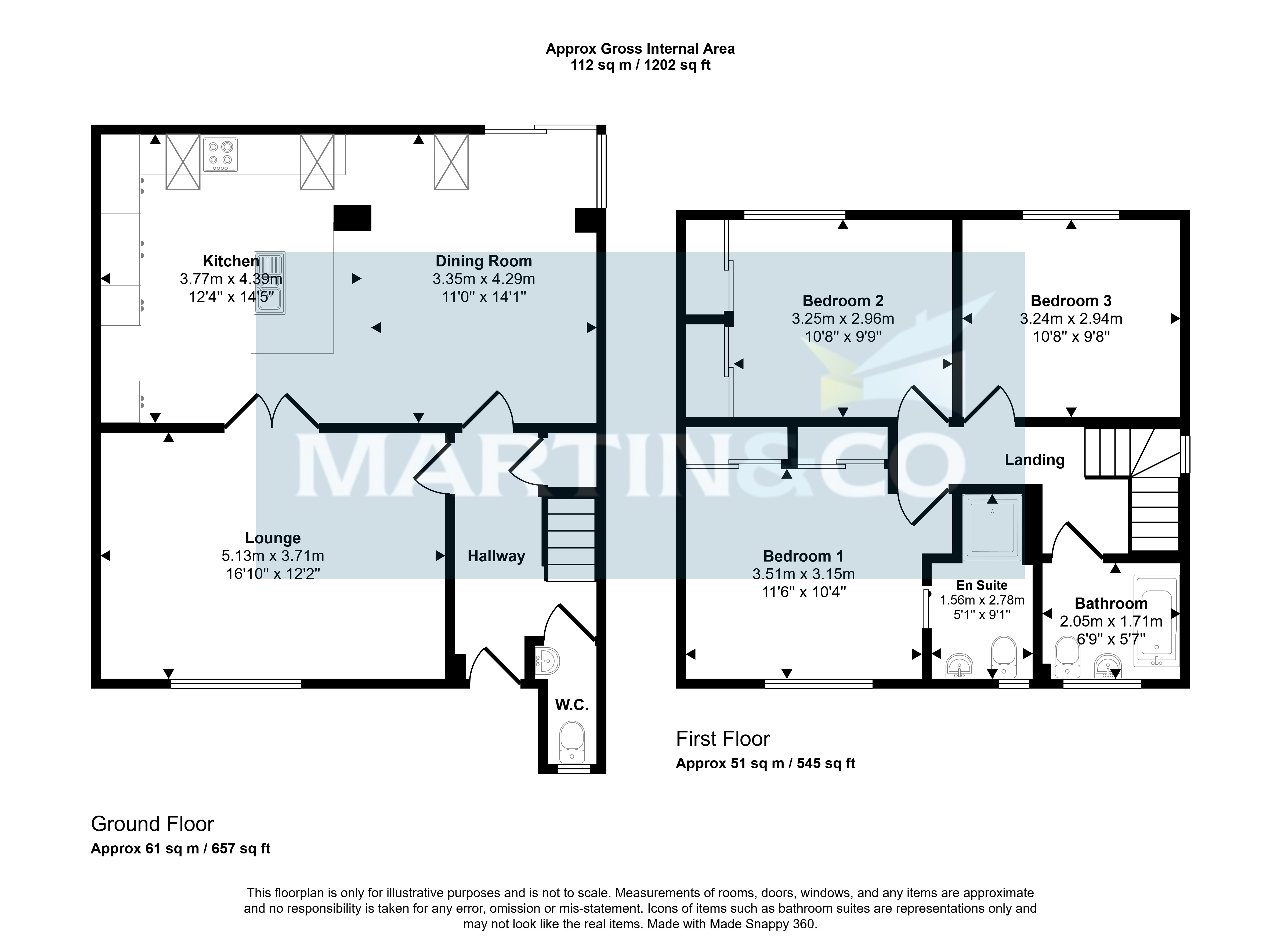 2A, Crescent Road, Poole floorplan