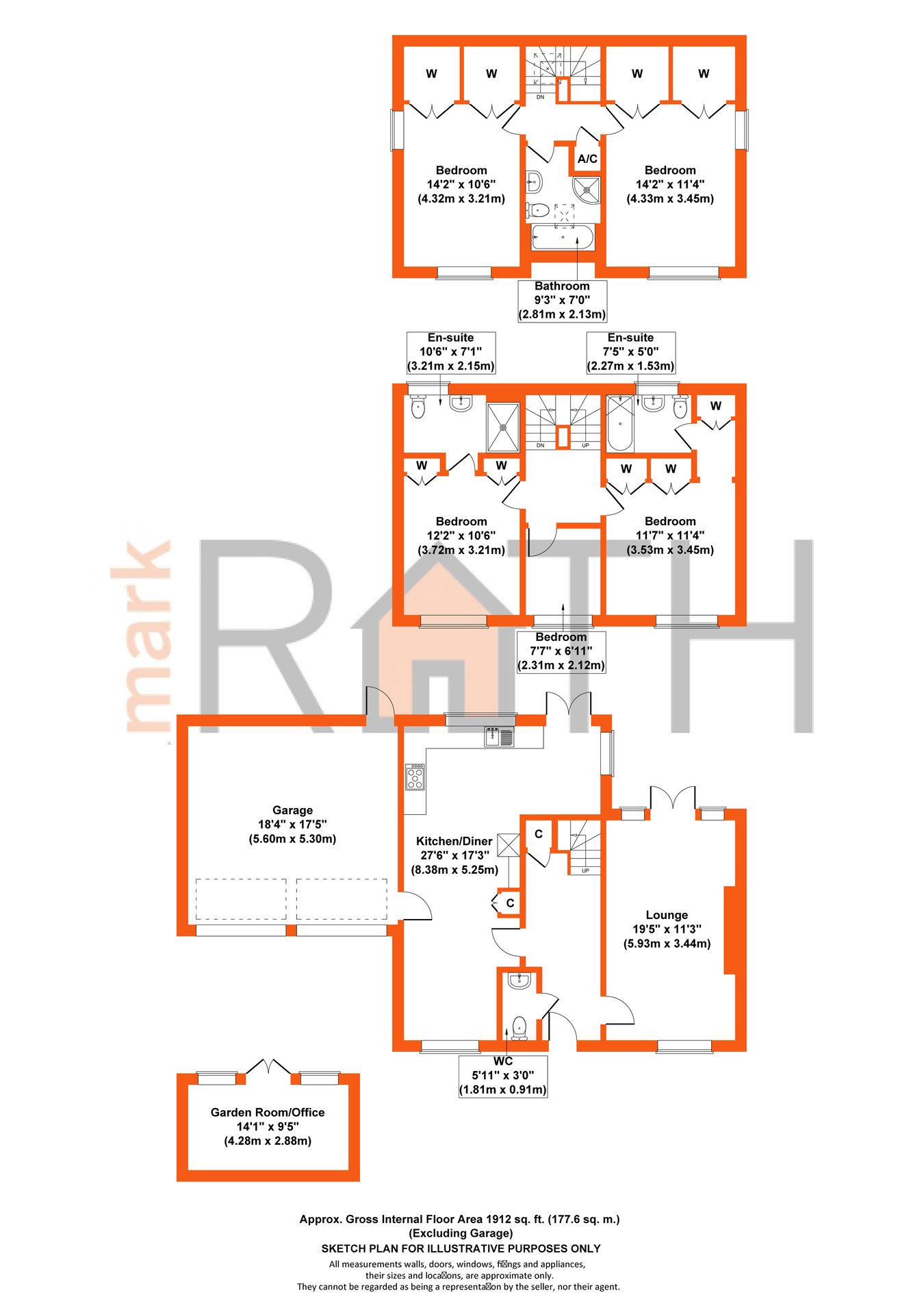Bushell Way, Arborfield floorplan