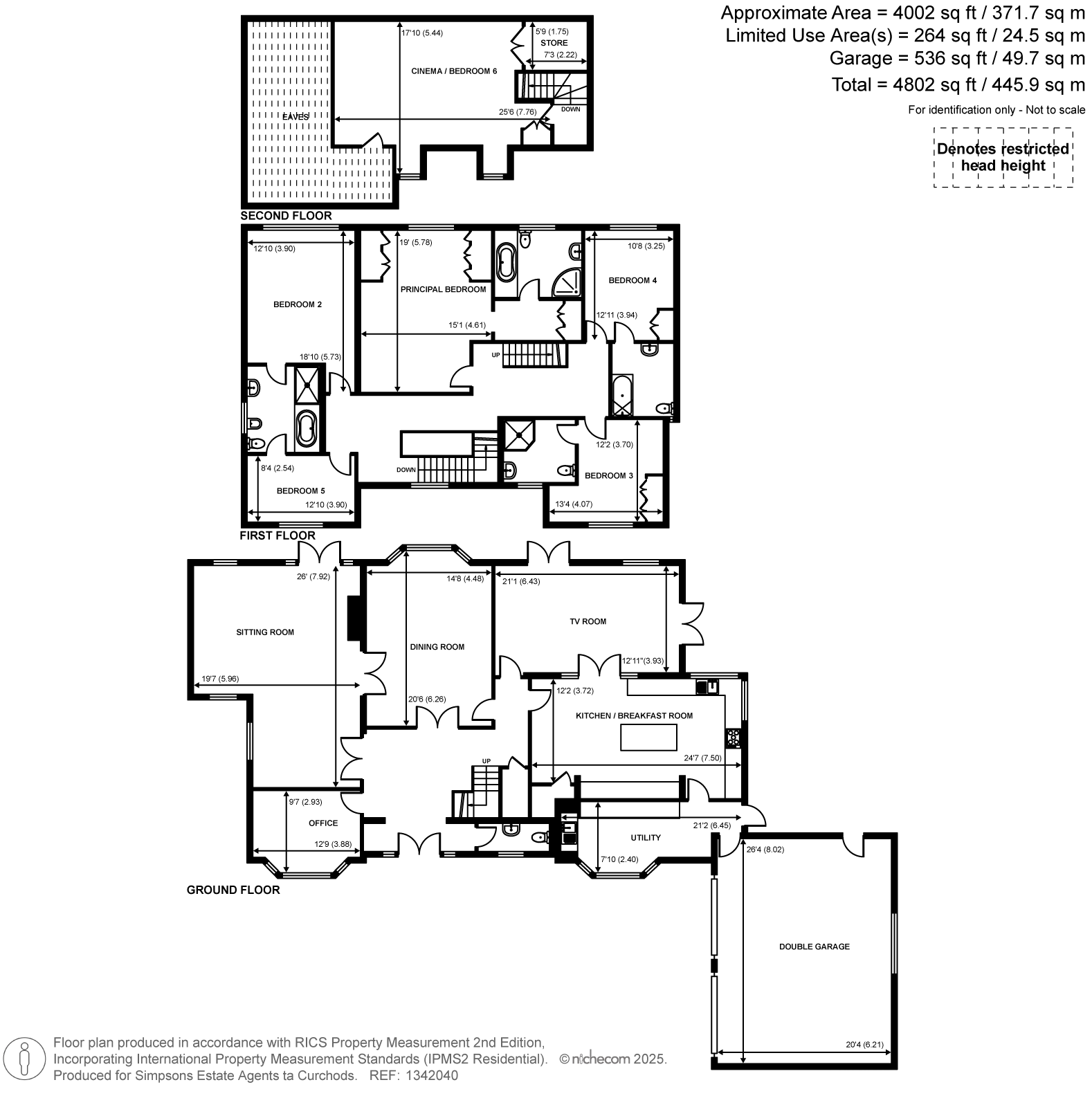 Windrush, 34, Onslow Road, Burwood Park floorplan