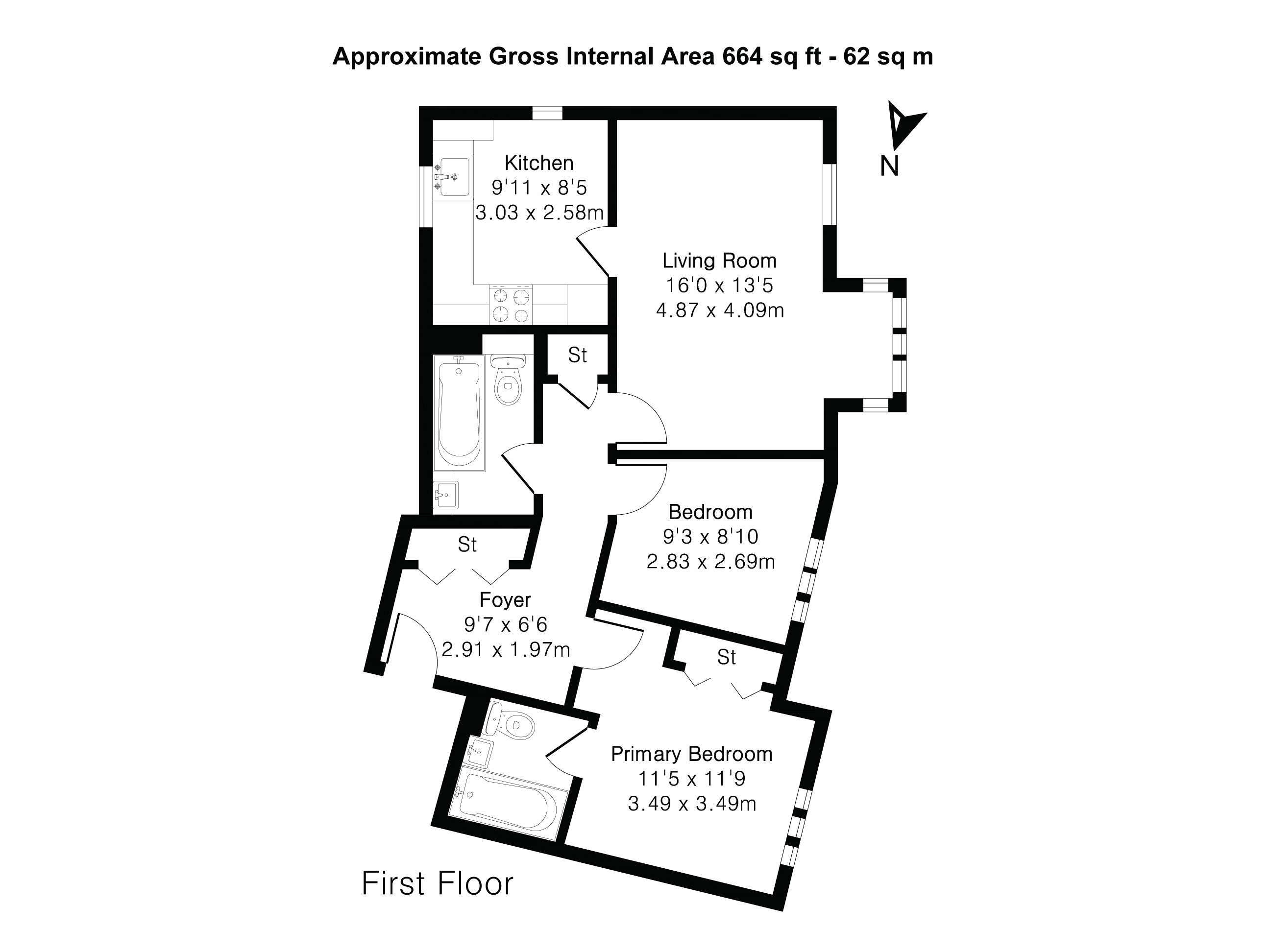 Bennett Crescent, Oxford floorplan