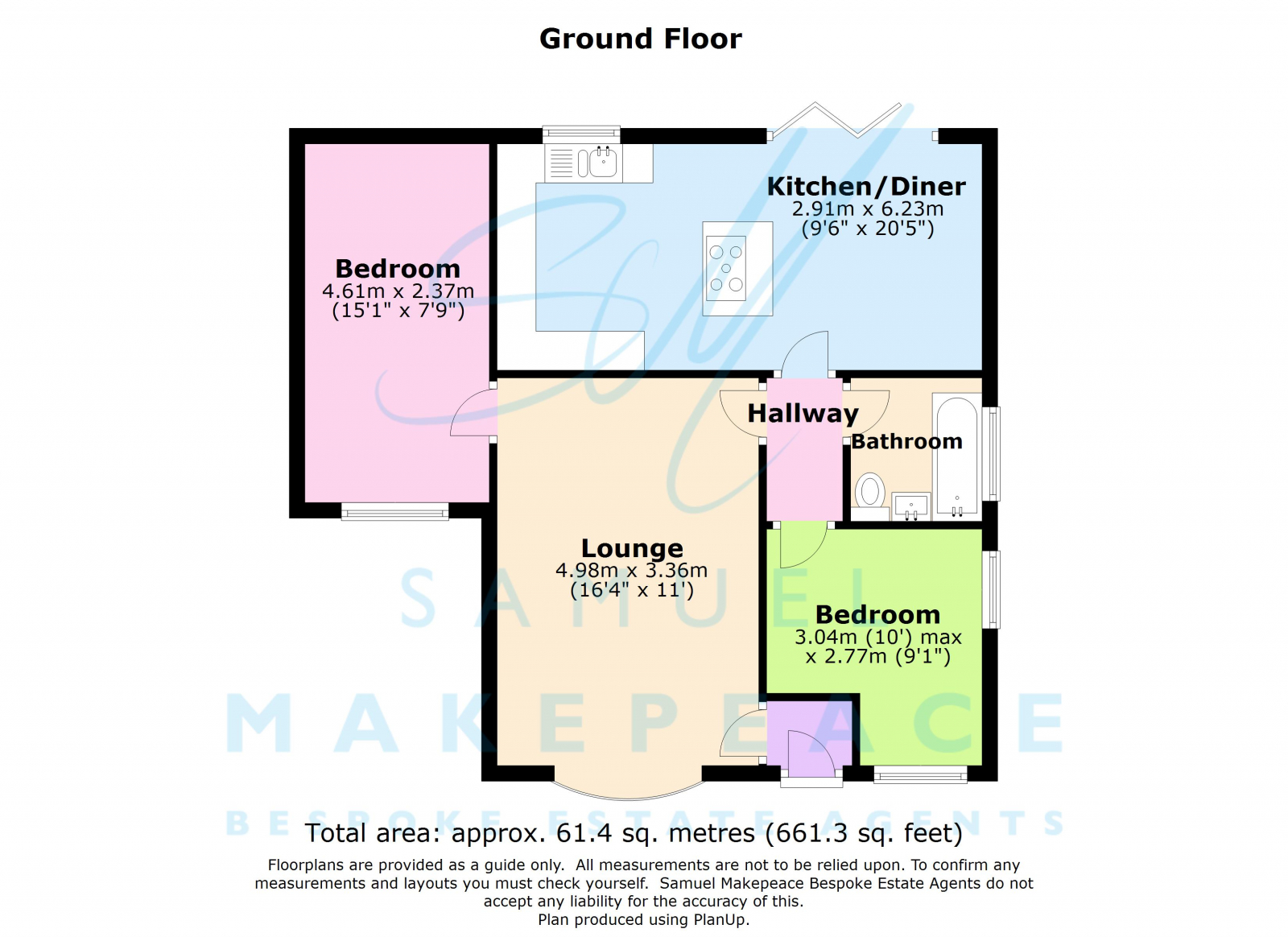 8 Elmwood Close, Church Lawton, Stoke-on-Trent floorplan
