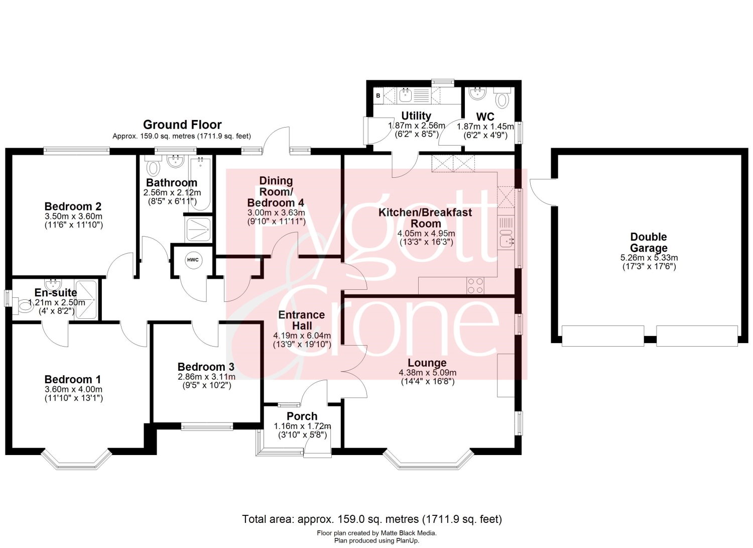 5, Bayford Green, Boston floorplan