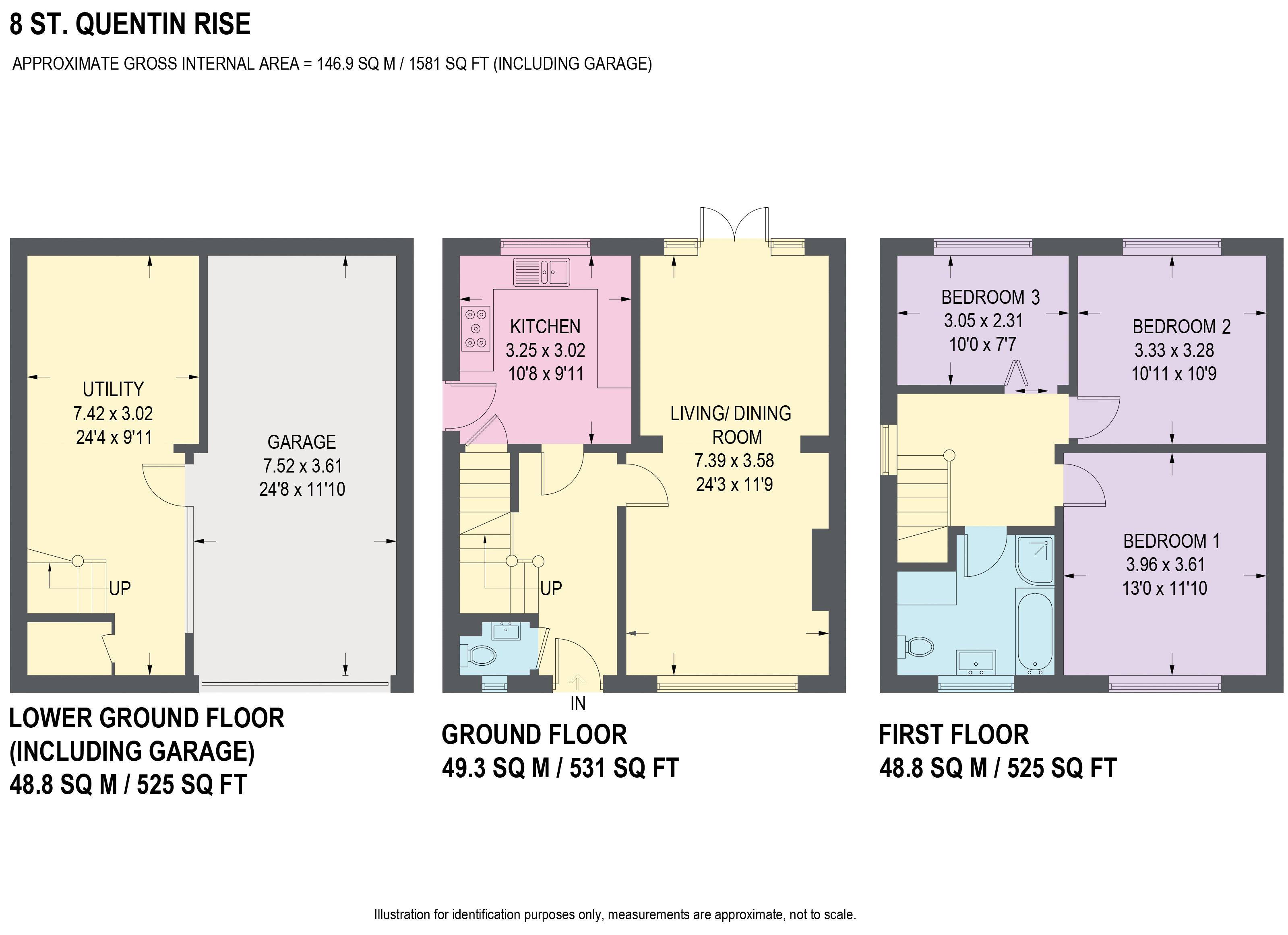 3 Bedrooms Detached house for sale in St. Quentin Rise, Bradway, Sheffield S17