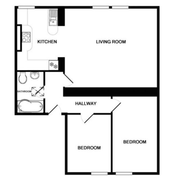 2 Bedrooms Flat to rent in Wells Road, Malvern WR14