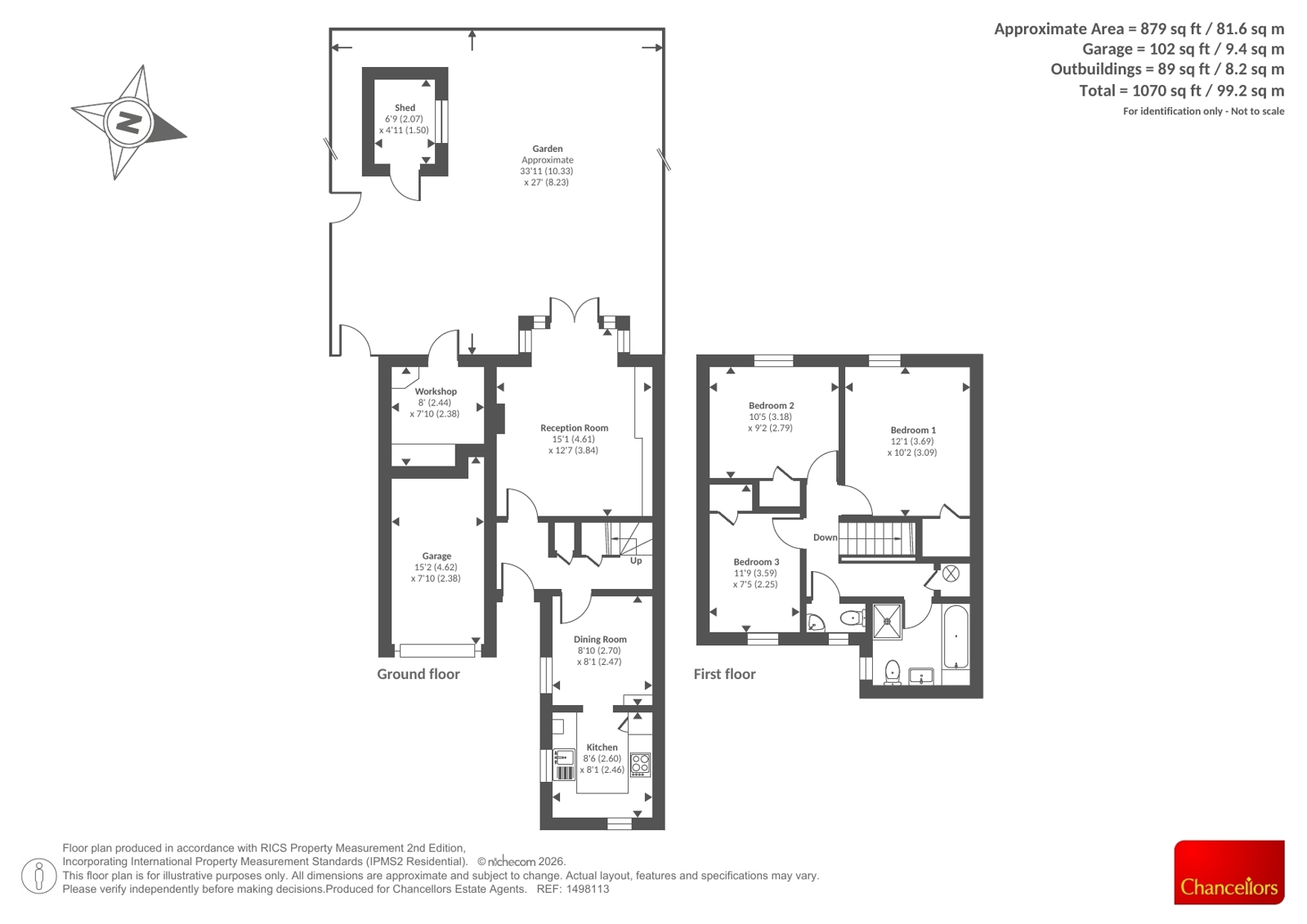 3, Park End, Newbury floorplan