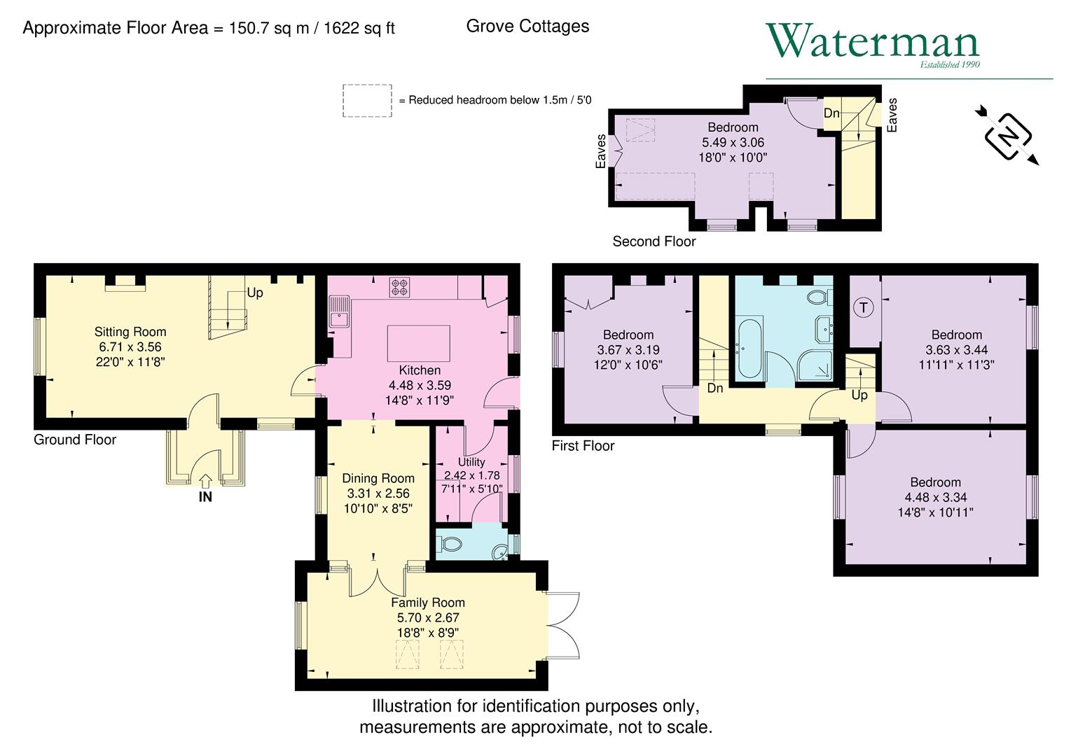 1 Grove Cottage, Waltham Road, Maidenhead floorplan