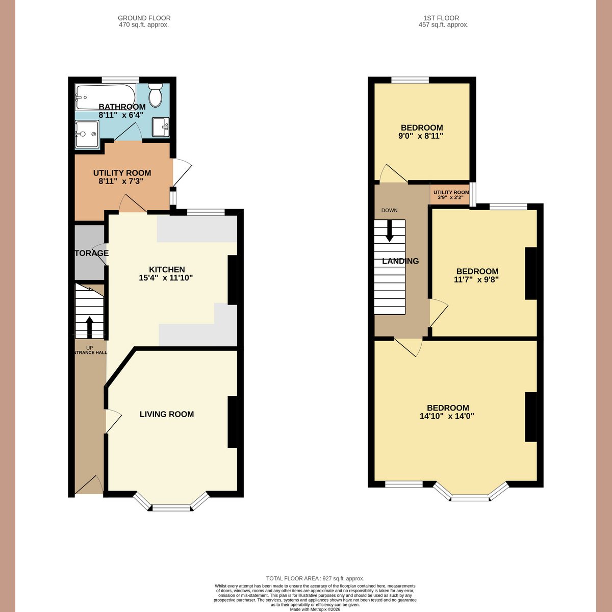 58, Salisbury Avenue, Westcliff-on-Sea floorplan