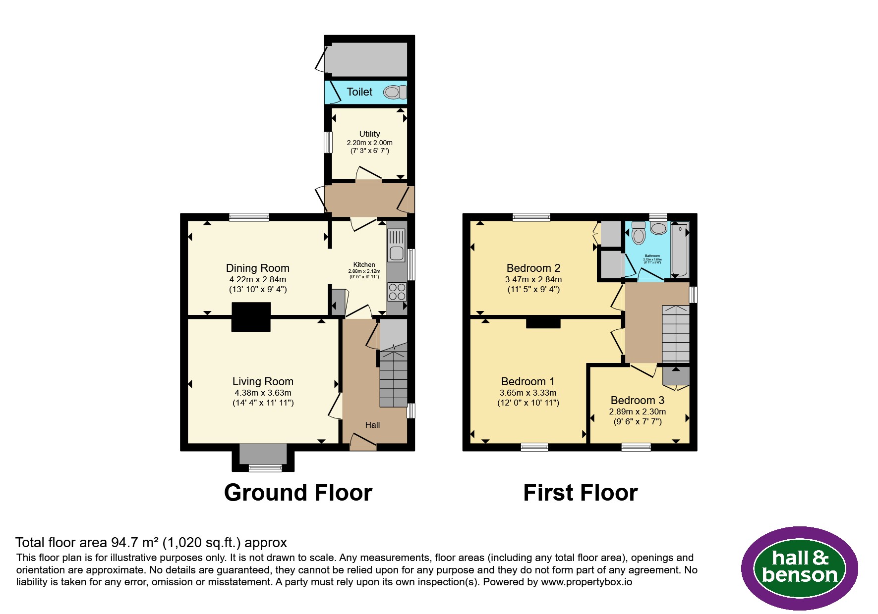 54, Town Street, Nottingham floorplan
