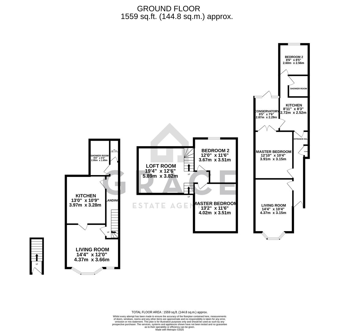 44, Brooks Hall Road, Ipswich floorplan