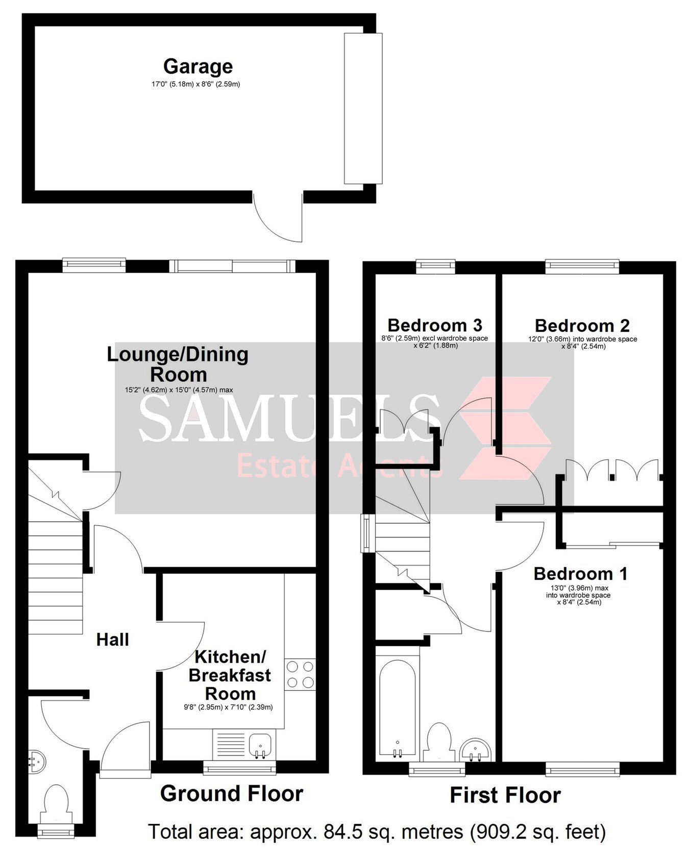 30, Water Lane, Exeter floorplan