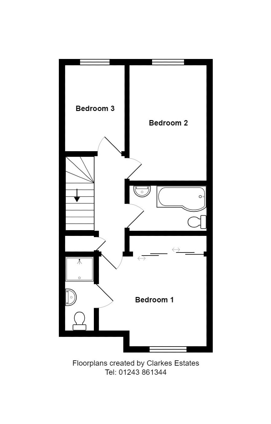 Pevensey Road, Bognor Regis PO21, 3 bedroom semidetached house for